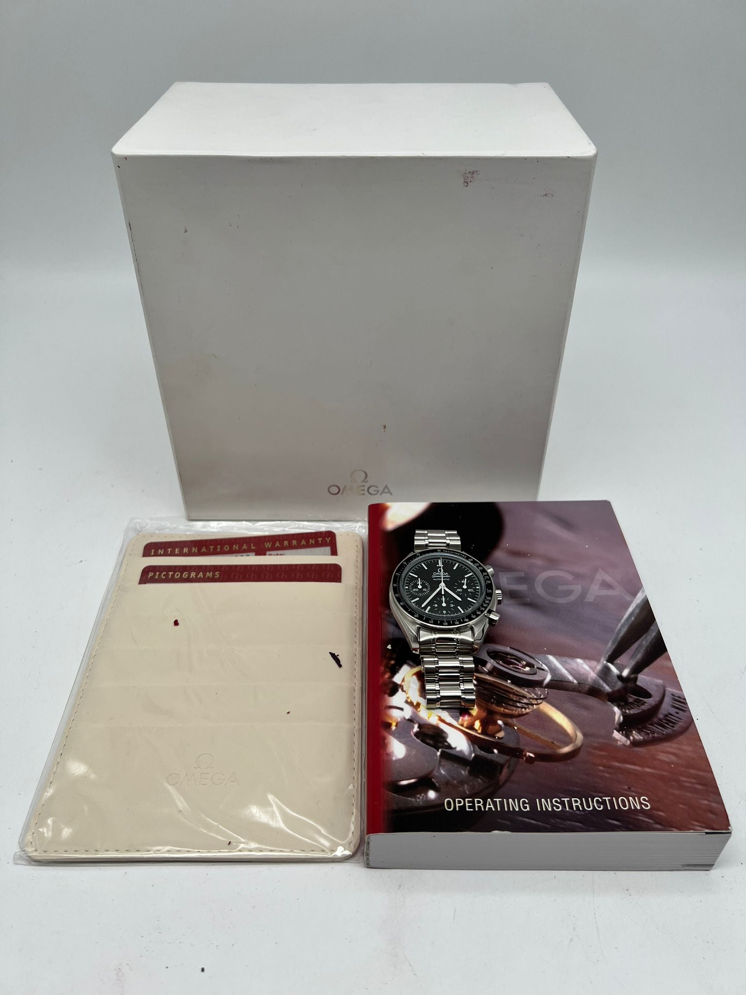 Omega Speedmaster Reduced Automtik 35395000 Box + og. Papiere