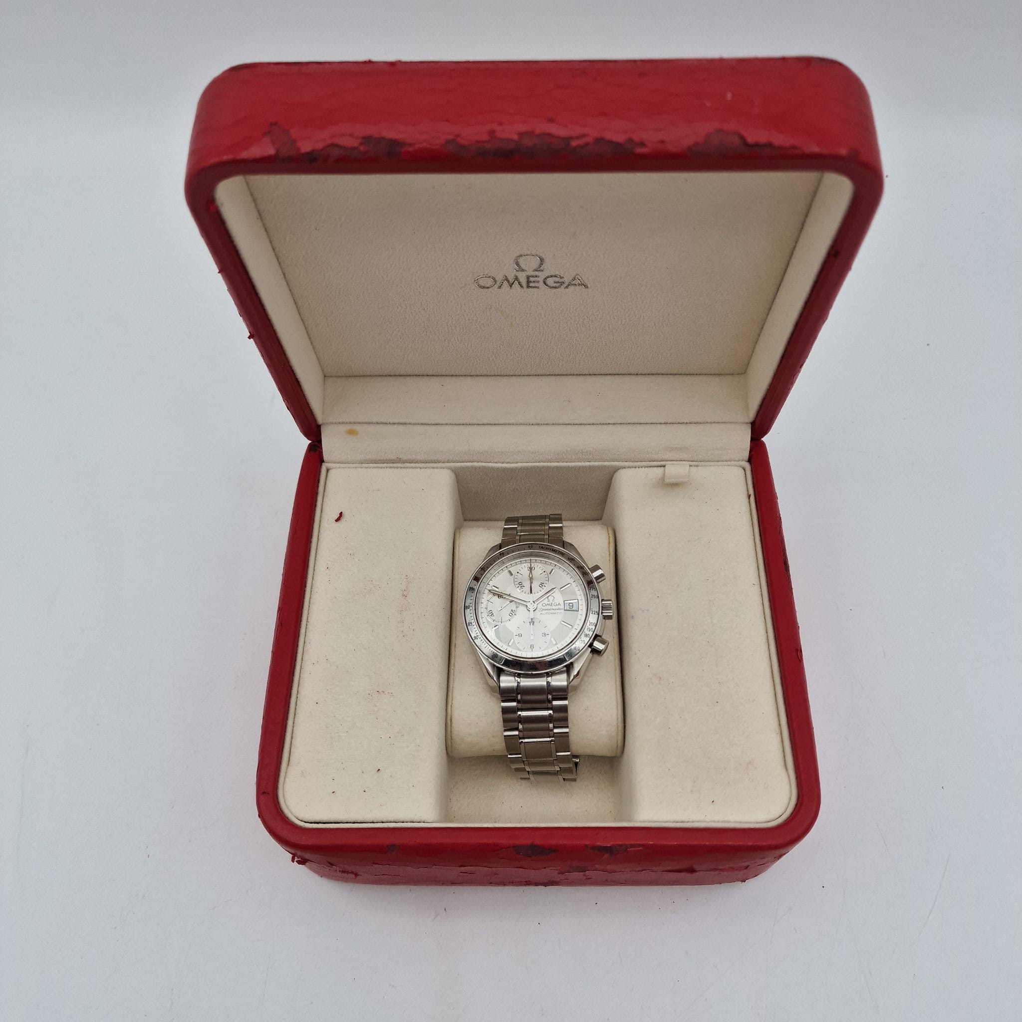 Omega Speedmaster Date 39mm Automatik Herrenuhr 35133000 Box