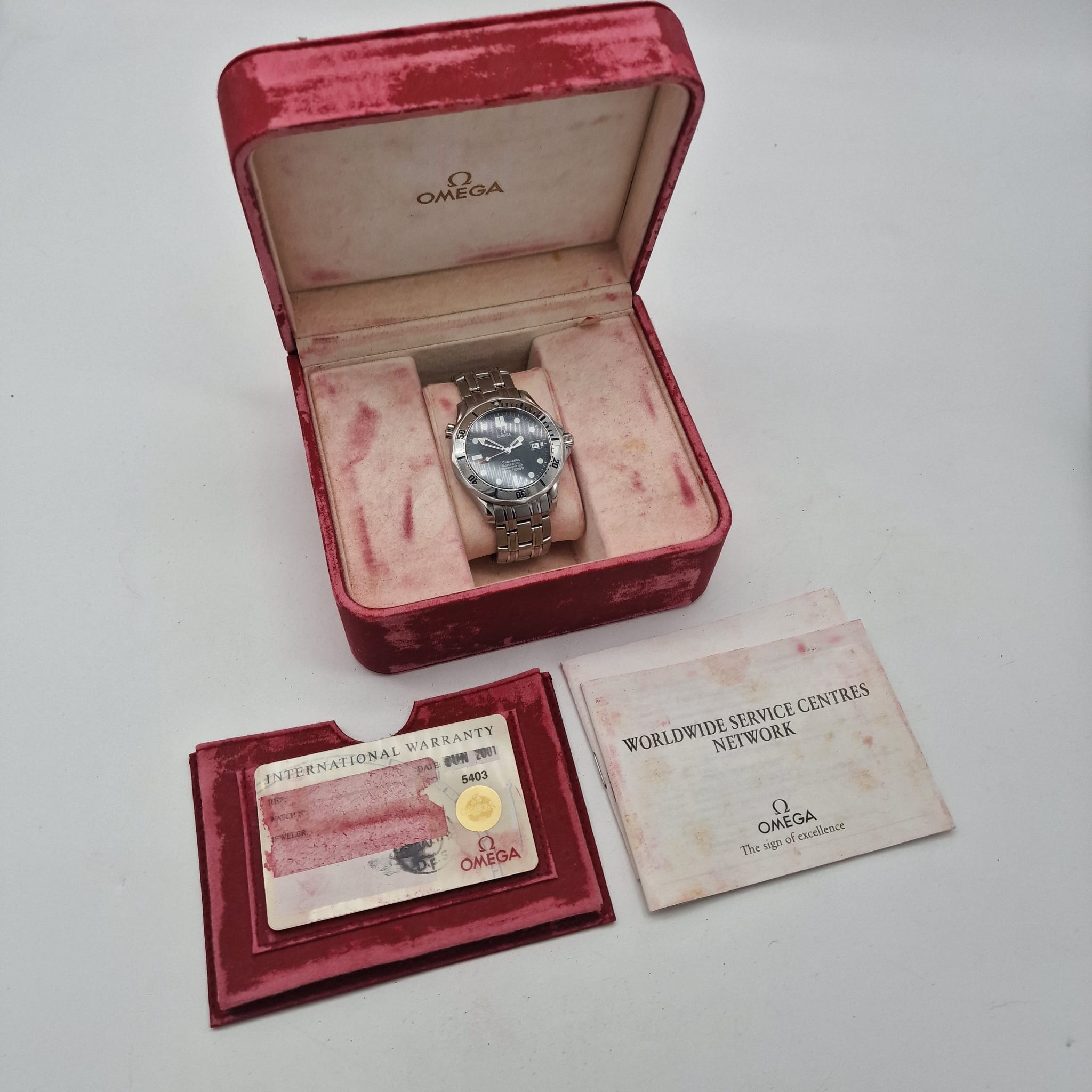 Omega Seamaster Diver Automatic 25328000 Box + og. papers