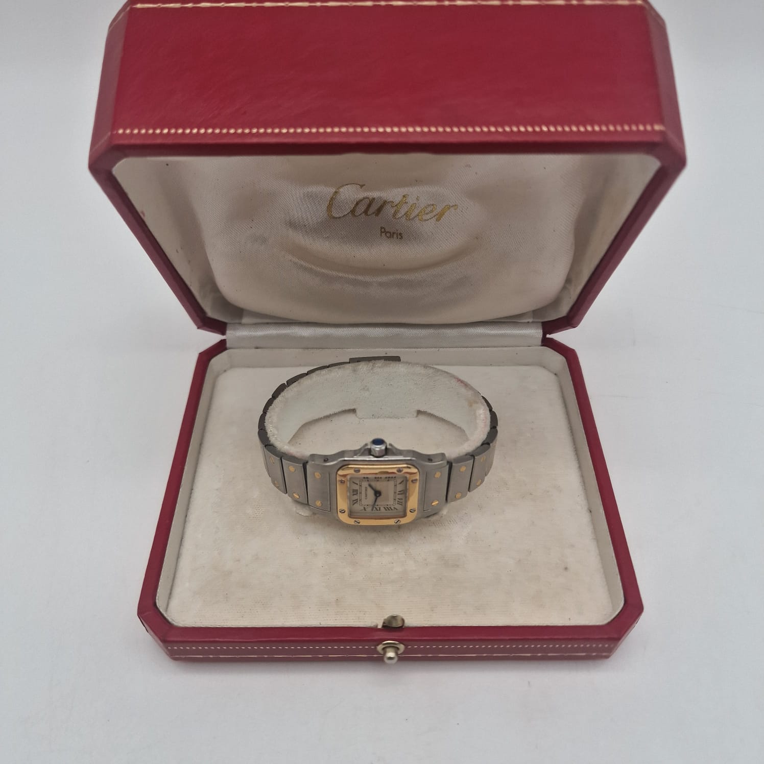 Cartier Santos Galbée Quarz 1057930 Box