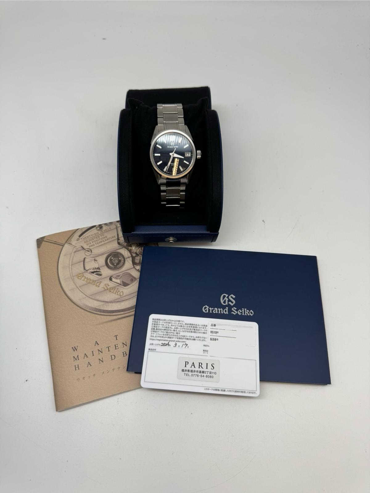 Grand Seiko Evolution 9 Collection Spring Drive 5 Days SLG021 Box + og. Papiere