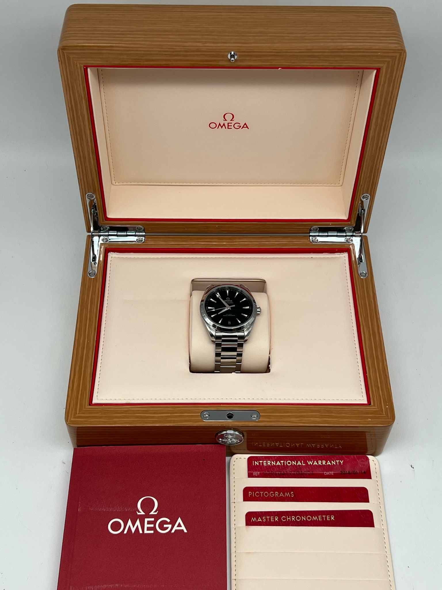 Omega Seamaster Aqua Terra 41 Automatik 22010412101001 Box + og. Papiere