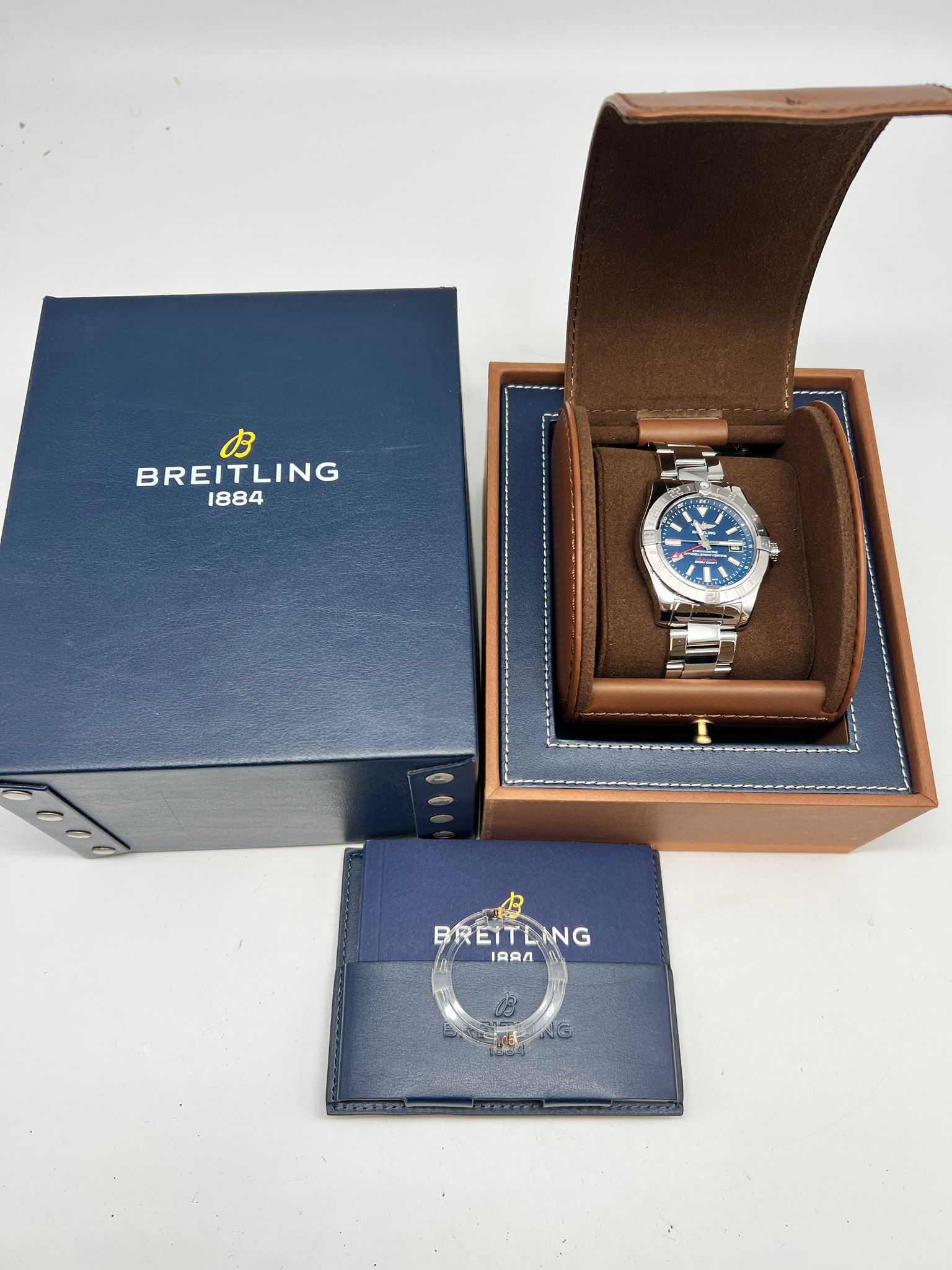 Breitling Avenger II GMT Automatik A32390 Box + og. Papiere