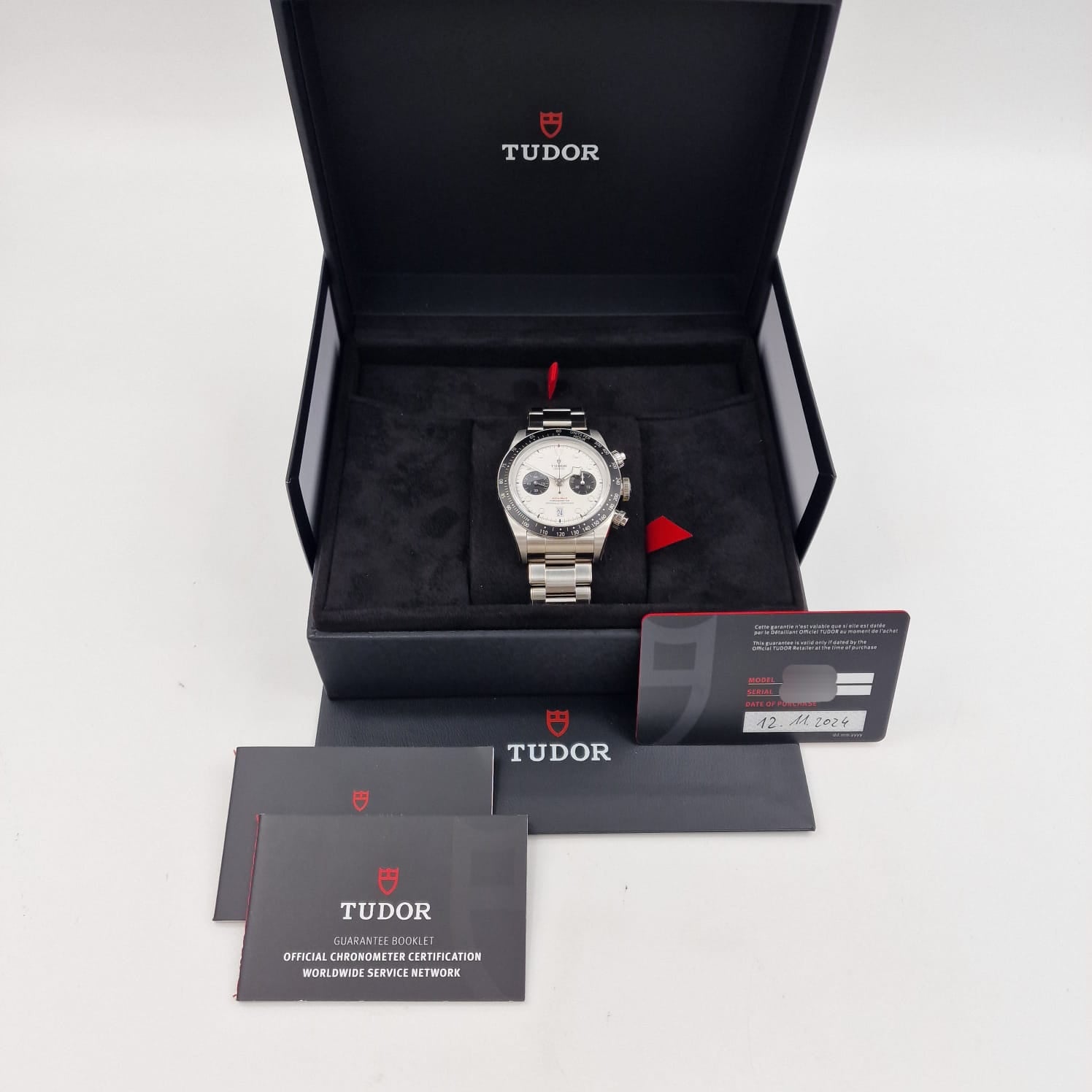 Tudor Black Bay Chrono Panda 41mm Automatik Herrenuhr NEU 79360N Box + og. Papiere