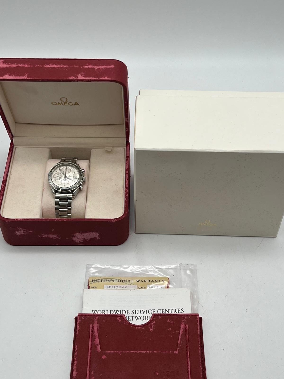 Omega Speedmaster Date 39mm Automatik Herrenuhr 35133000 Box + og. Papiere