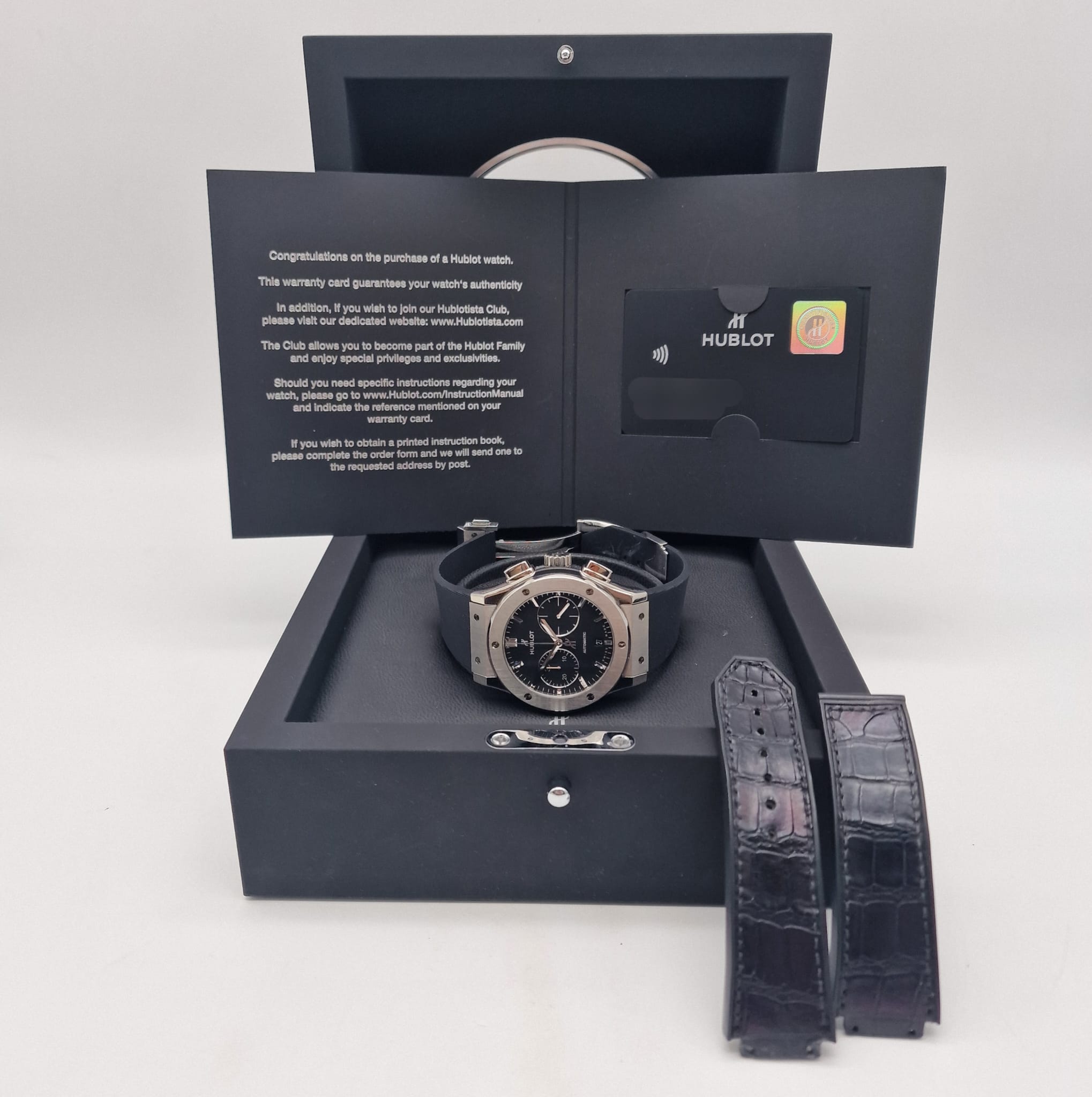 Hublot Classic Fusion Chronograph Automatik 521NX1171LR Box + og. Papiere