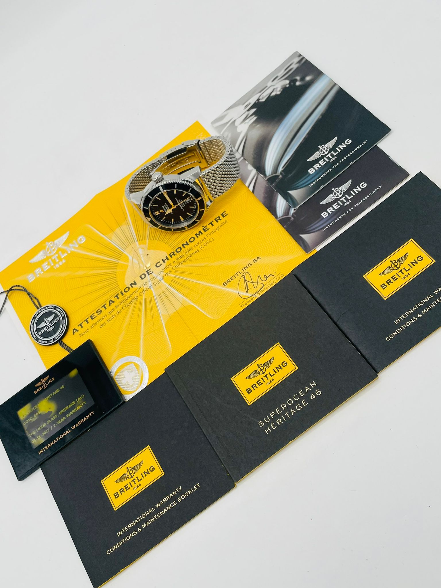 Breitling Superocean Heritage 46 A17320 Box + og. Papiere