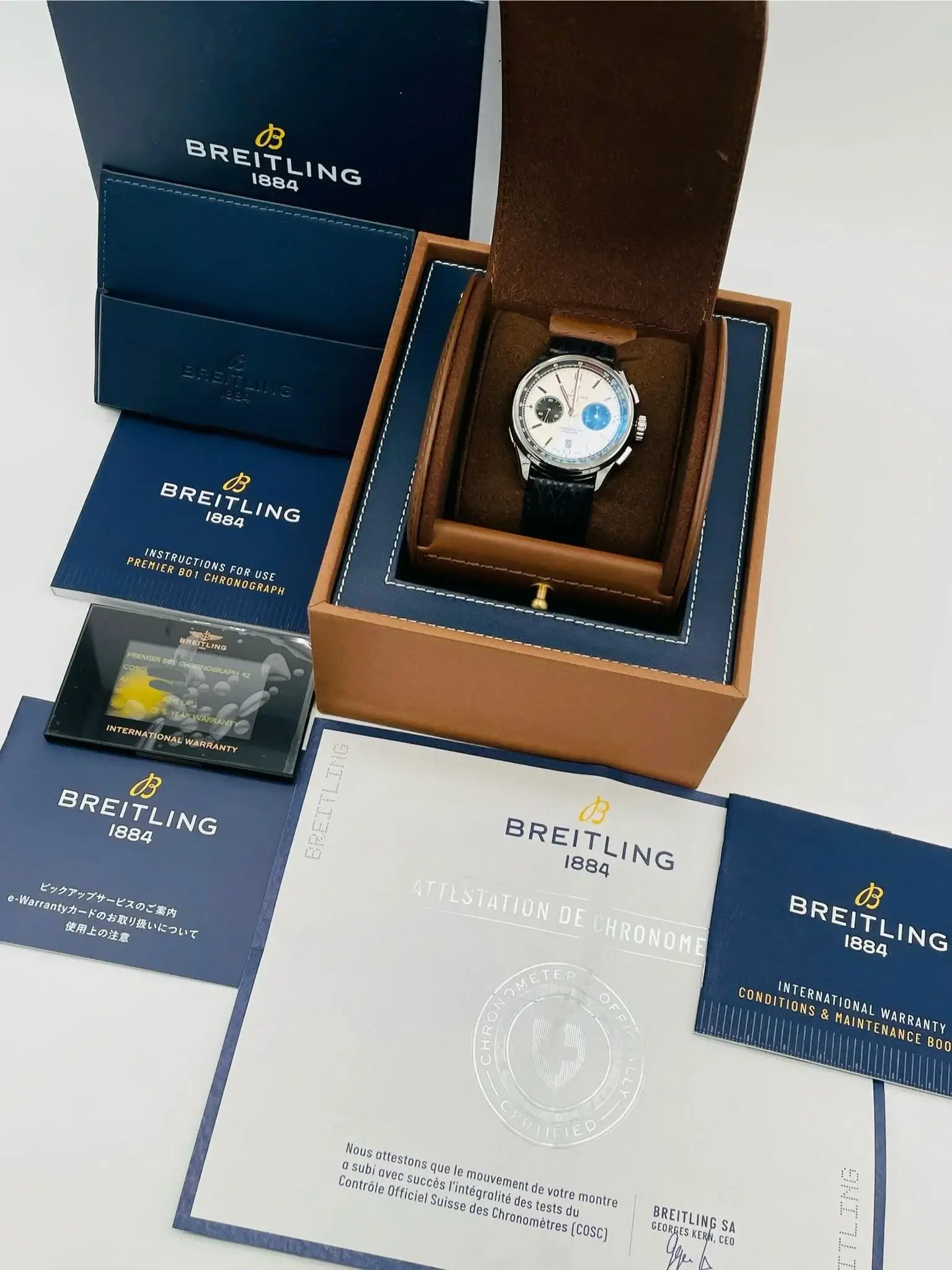 Breitling for Bentley AB0118 Box + og. Papiere