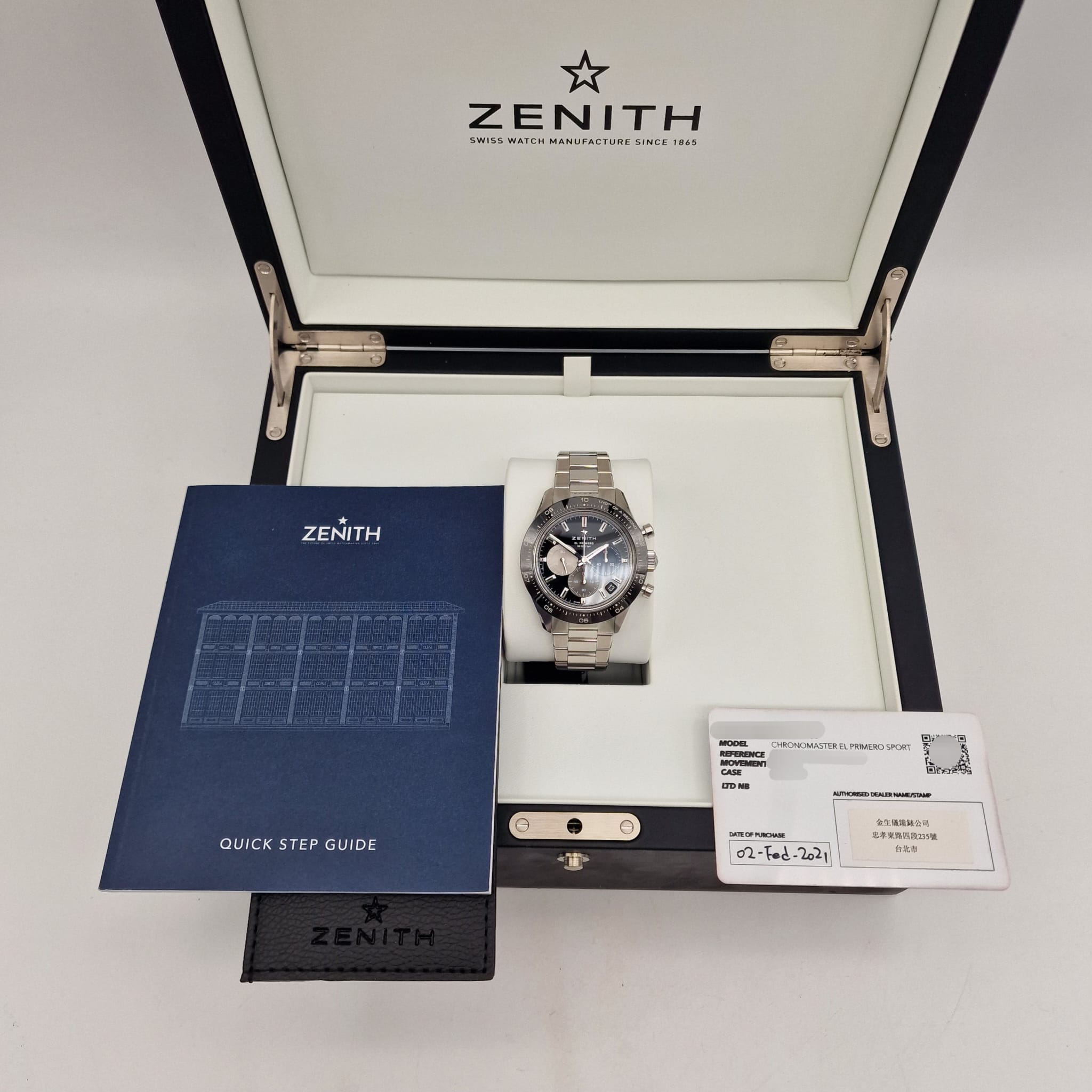 Zenith Chronomaster Sport Automatik 0331003600 Box + og. Papiere