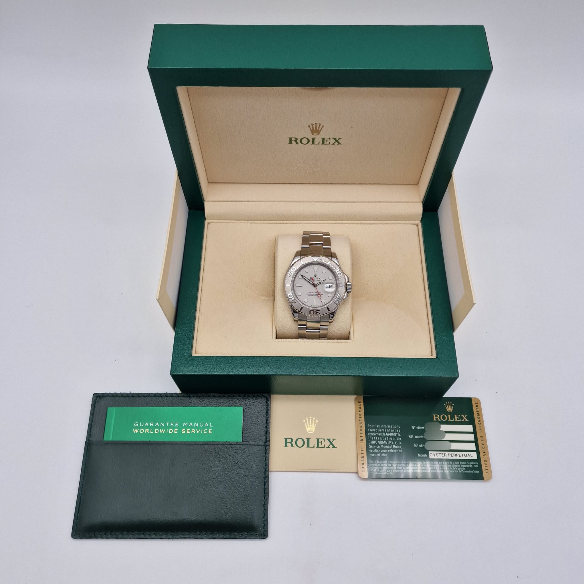 Rolex Yacht-Master 40 Automatik Herrenuhr  16622 Box + og. Papiere