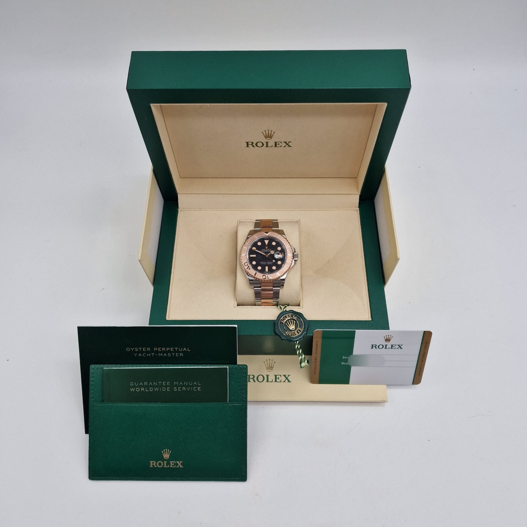 Rolex Yacht-Master 40 Roségold Automatik  116621 Box + og. Papiere