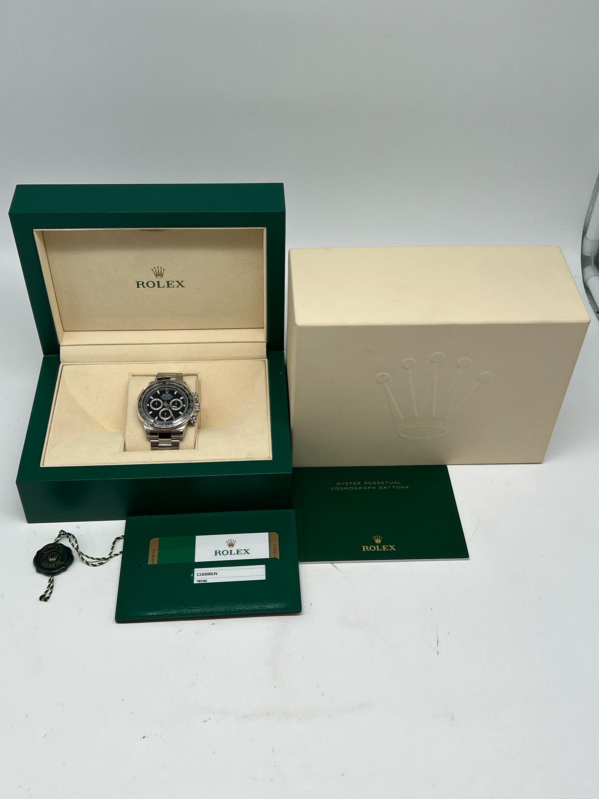 Rolex Daytona 40mm Automatik Herrenuhr	 116500LN Box + og. Papiere