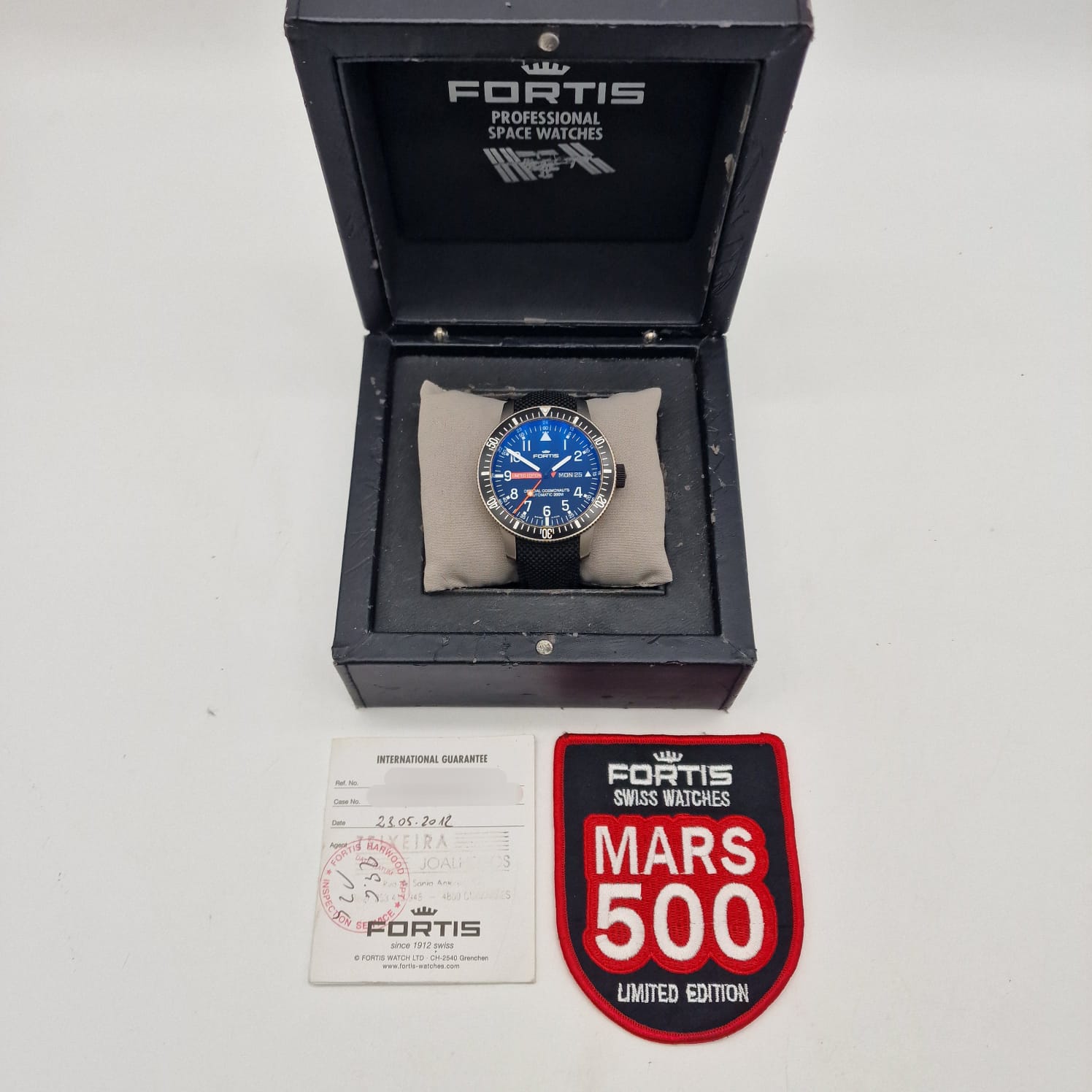 Fortis B-42 Marinemaster MARS 500 limited 658.27.158 Box + og. Papiere