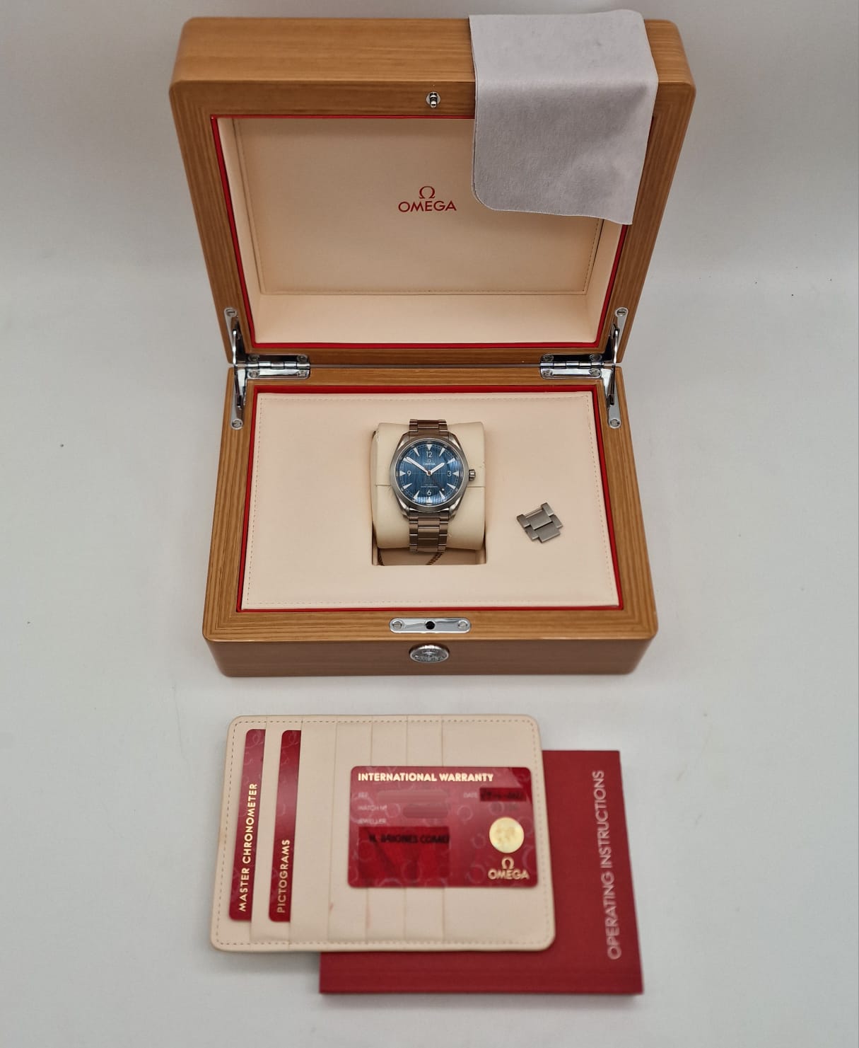 Omega Seamaster Railmaster Automatik   22010402003001 Box + og. Papiere