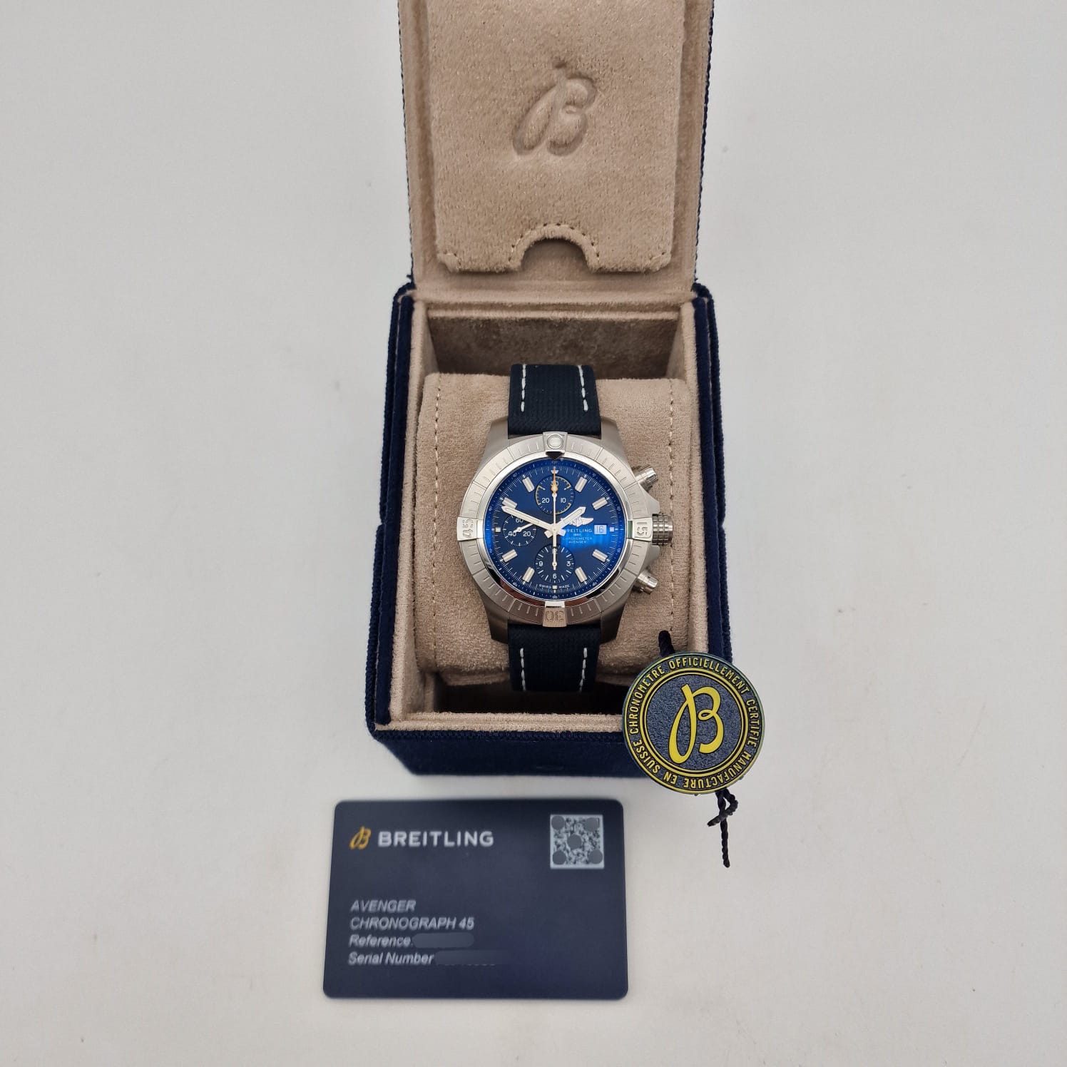 Breitling Avenger Chronograph Automatik A13317 Box + og. Papiere