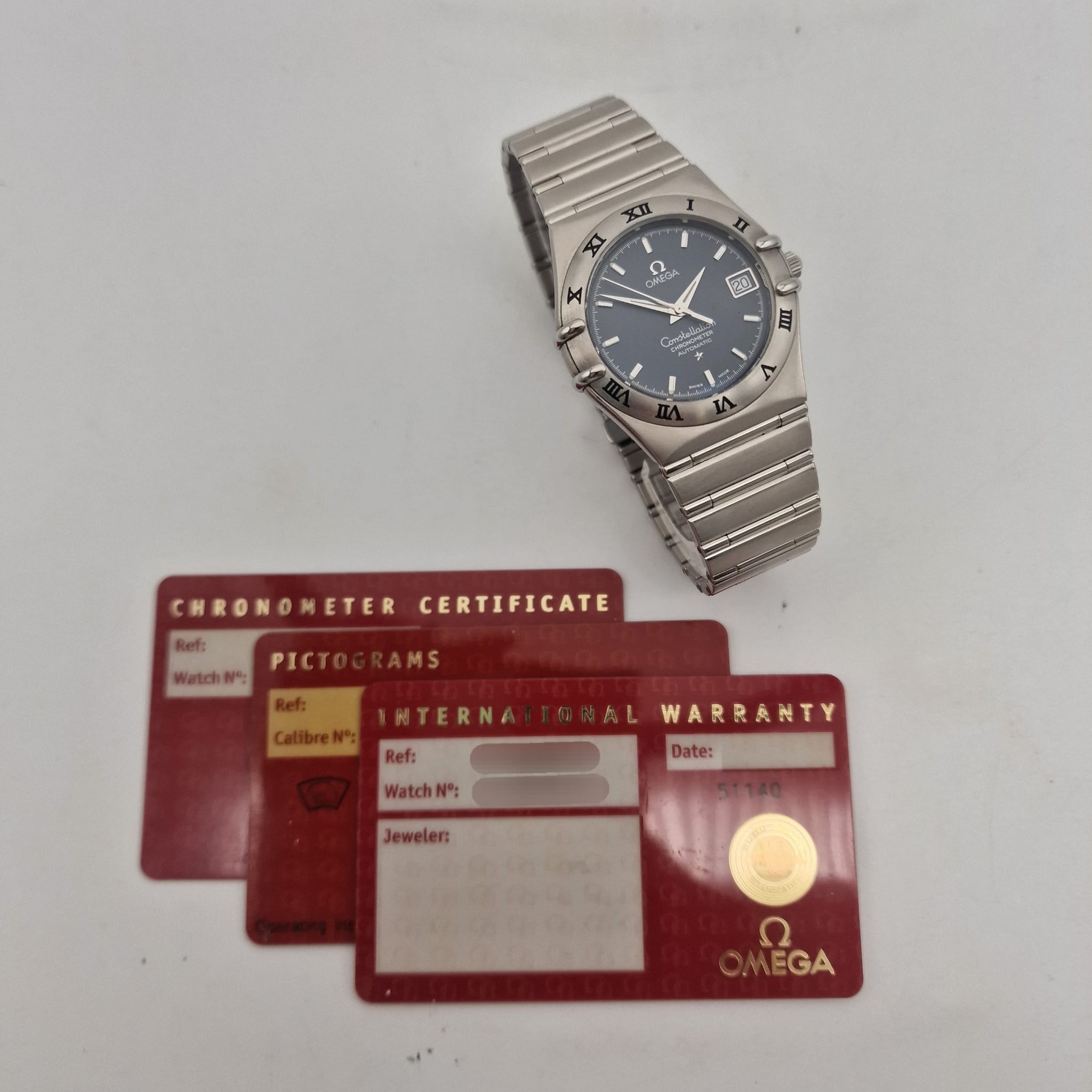 Omega Constellation Chronometer Automatik 15024000 Original Papiere