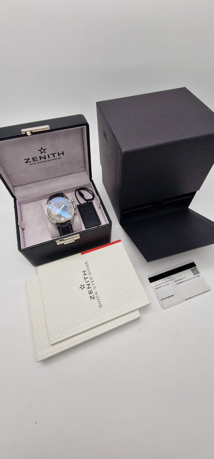 Zenith El Primero 36'000VpH 42mm Automatic Men's Watch 03.2046.400 Box + og. papers