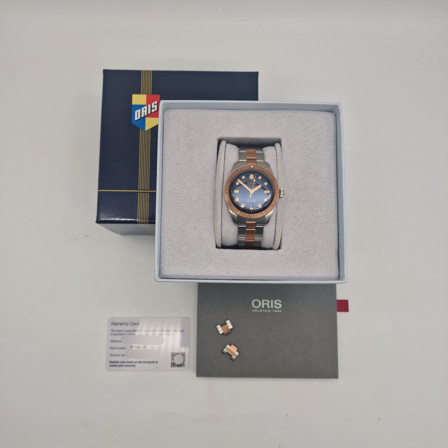 Oris Divers Sixty Five Automatik 01 733 7707 4355 Box + og. Papiere