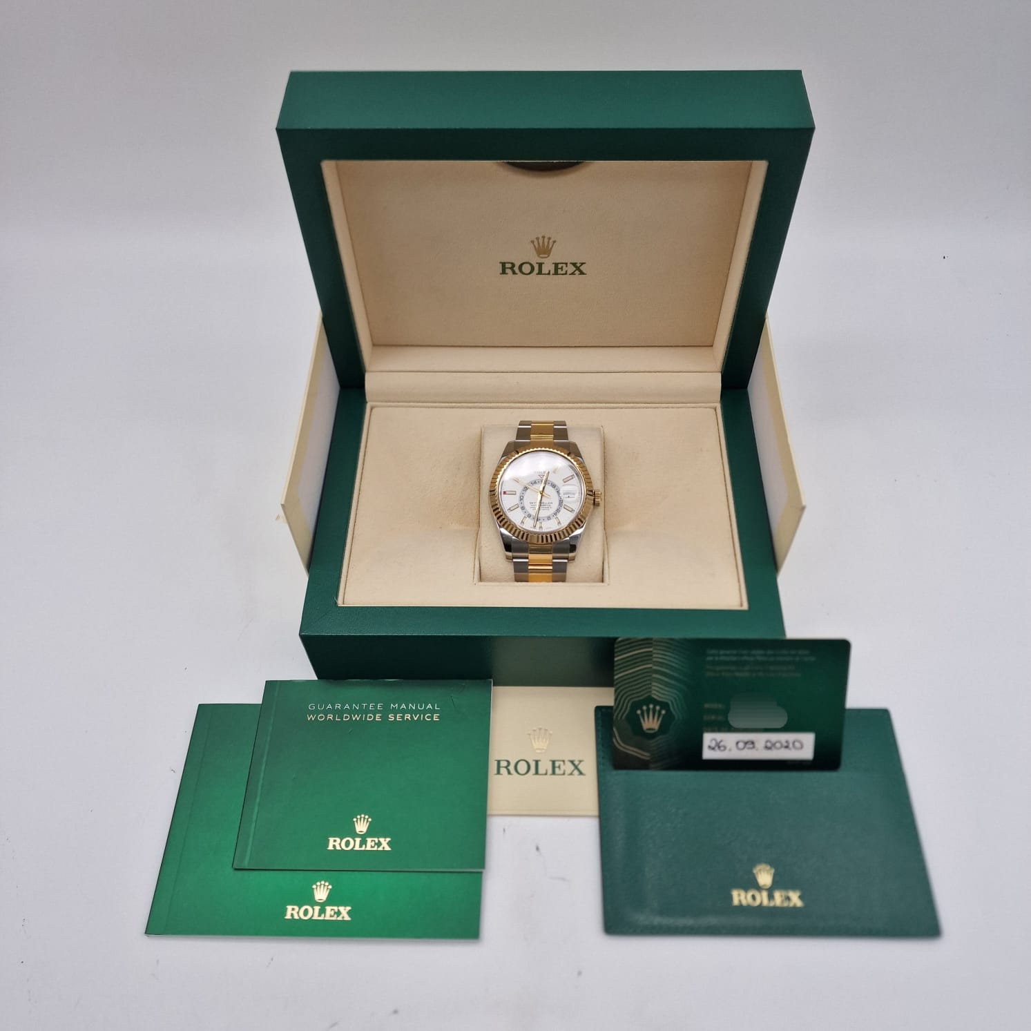 Rolex Sky-Dweller Automatik 326933 Box + og. Papiere