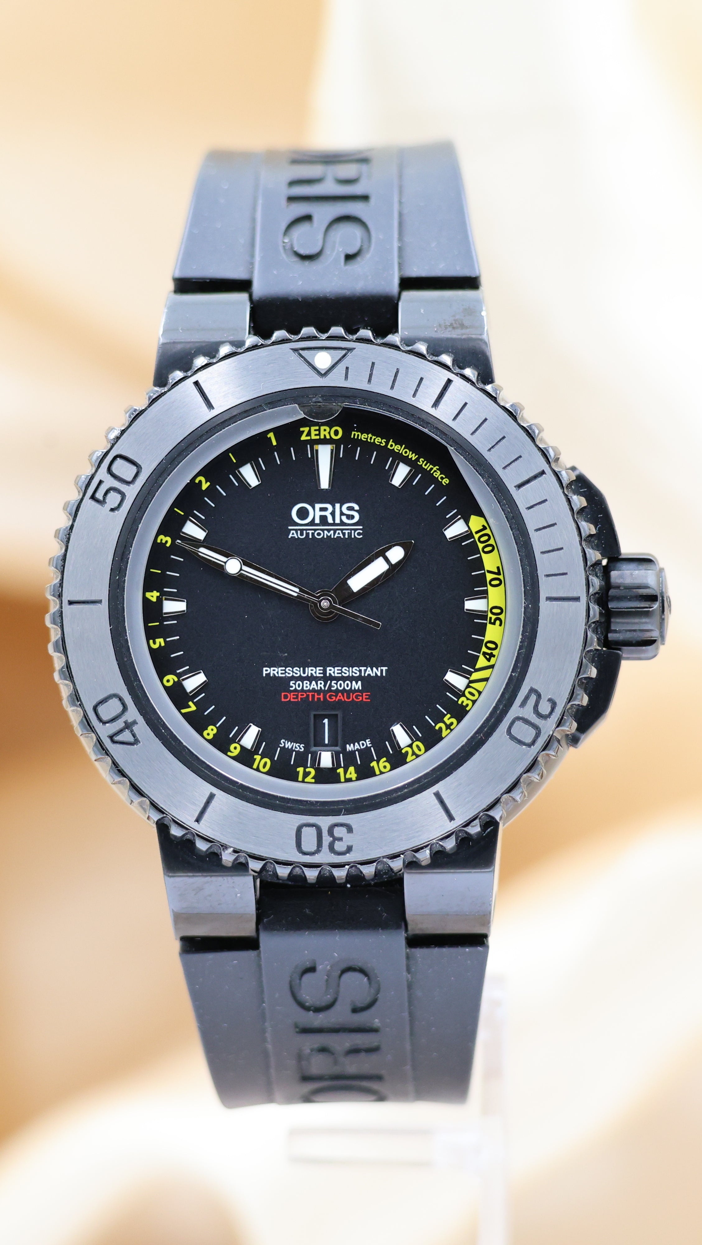 Oris Aquis Depth Gauge Set Automatik 0173376754754 - Thumbnail
