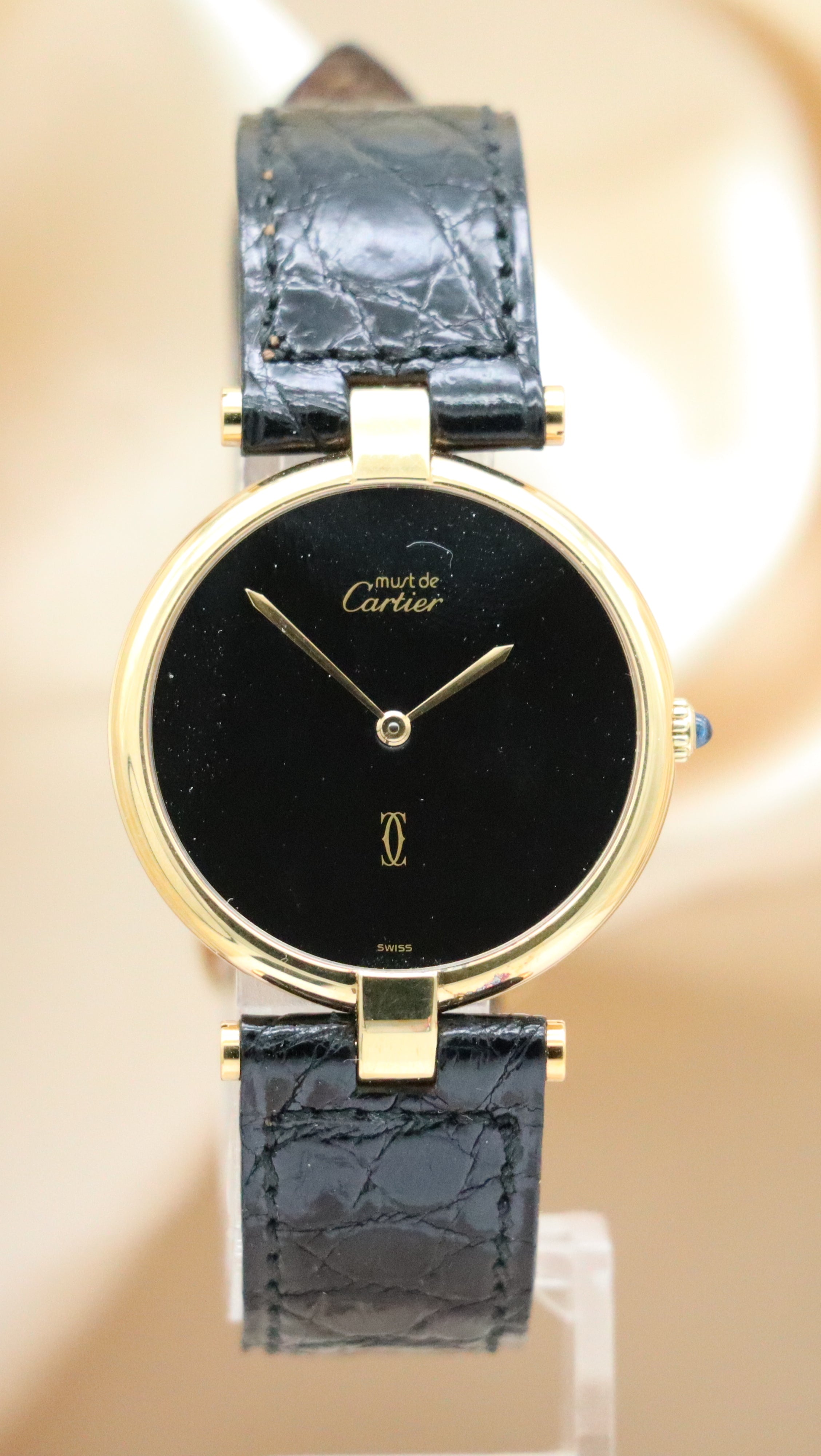 Cartier Must de Cartier Vermeil Quartz Lady 590003