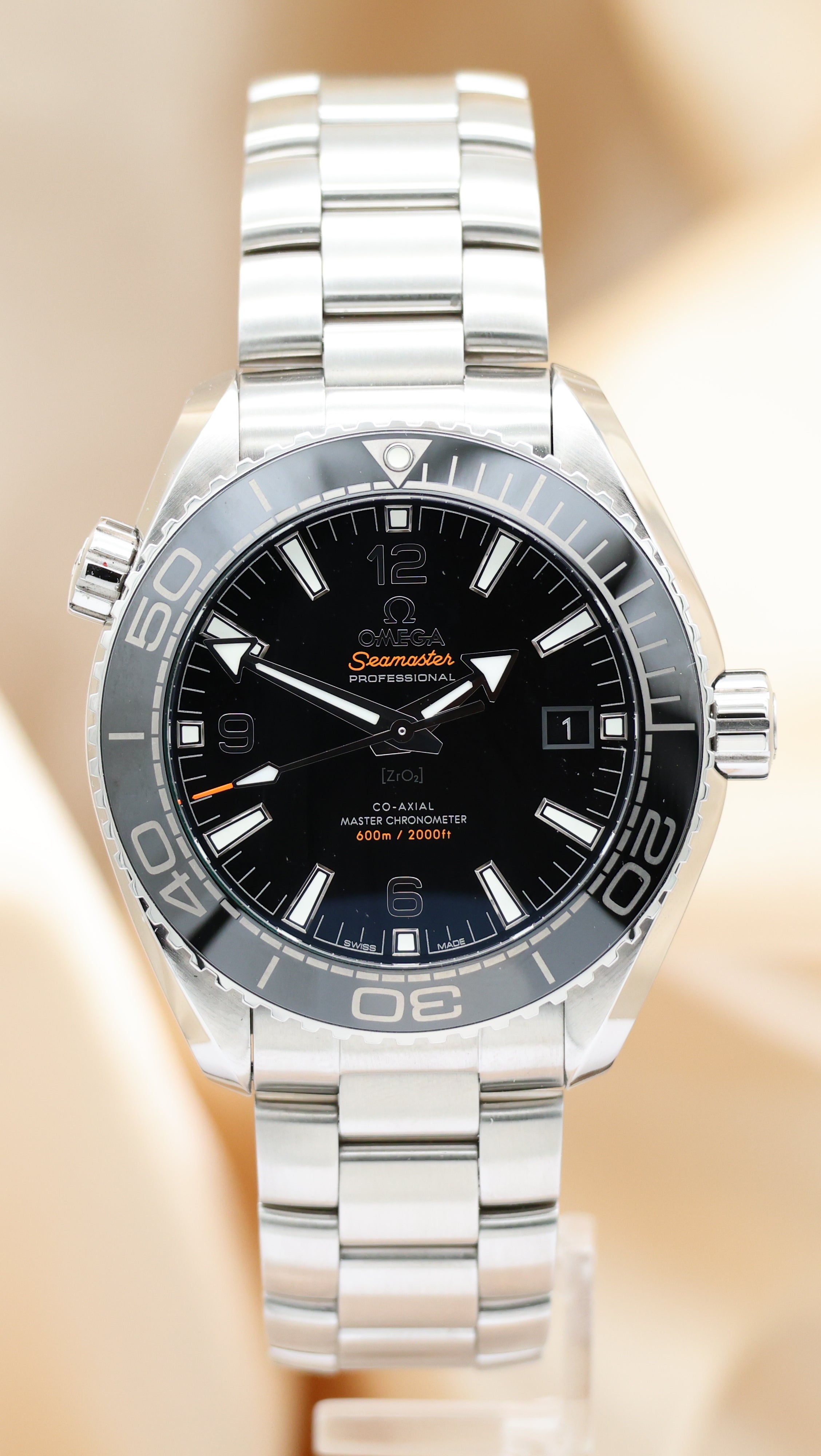 Omega Seamaster Planet Ocean 43,5mm Automatik  21530442101001 Box + og. Papiere