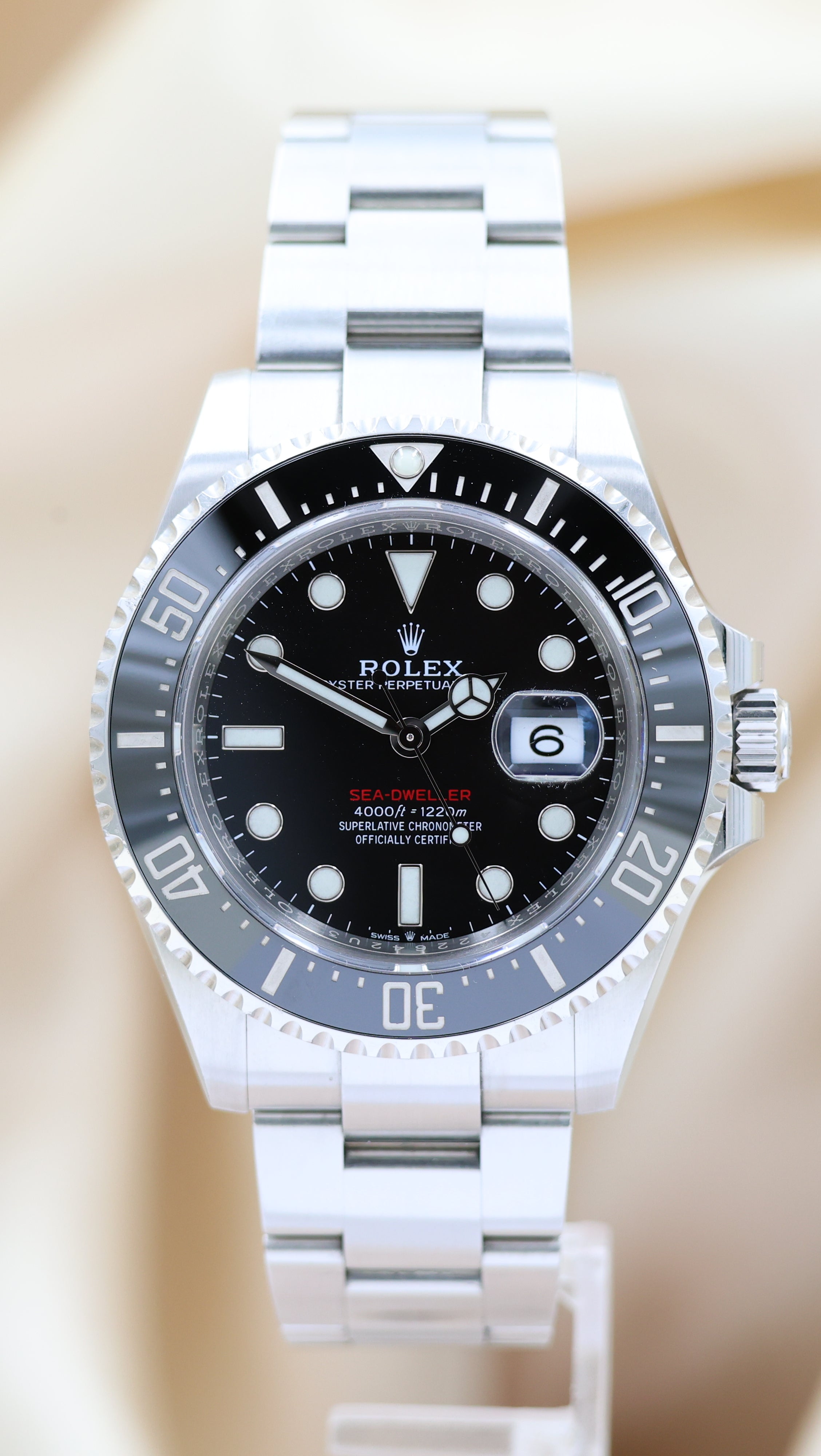 Rolex Sea-Dweller 43mm Automatik  126600 Box + og. Papiere