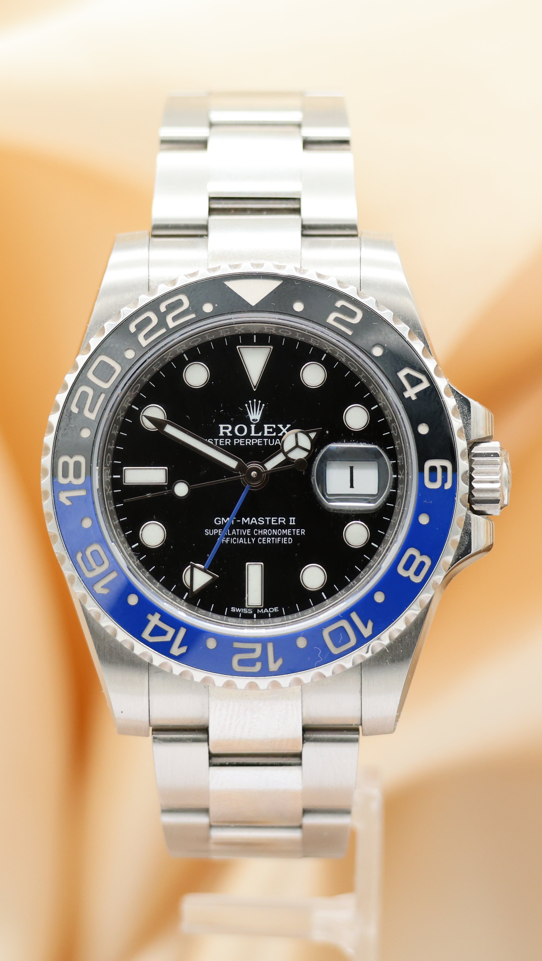 Rolex GMT-Master II  "Batman"  116710BLNR Box + og. Papiere