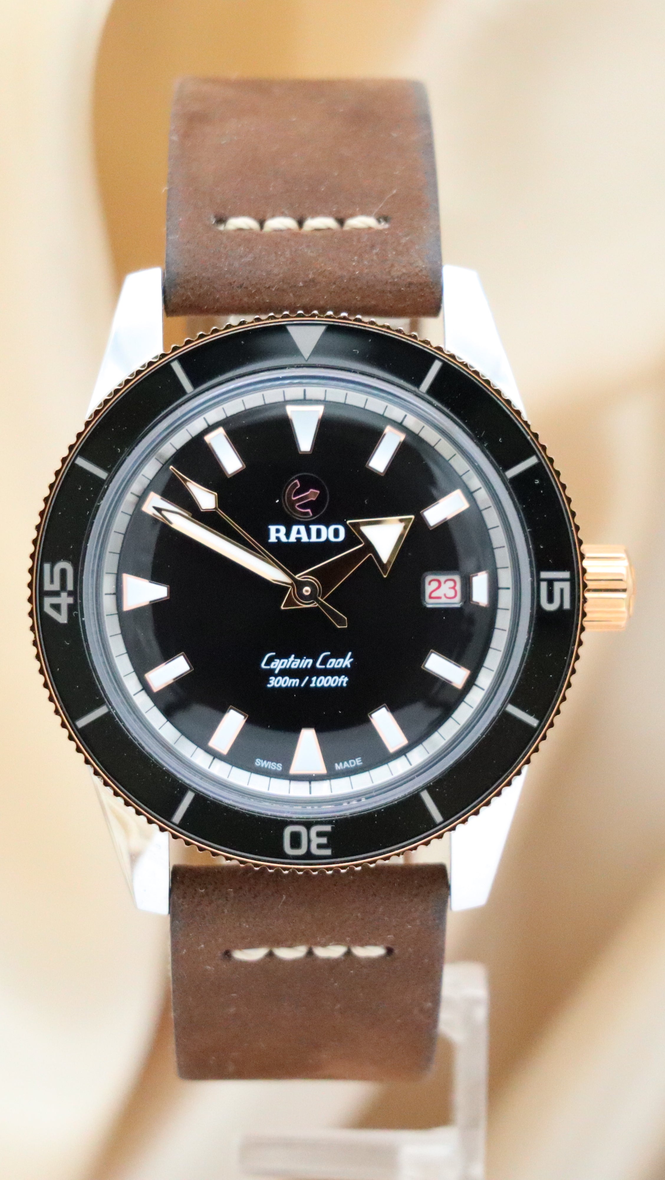 Rado HyperChrome Captain Cook R32137153 Box + og. Papiere