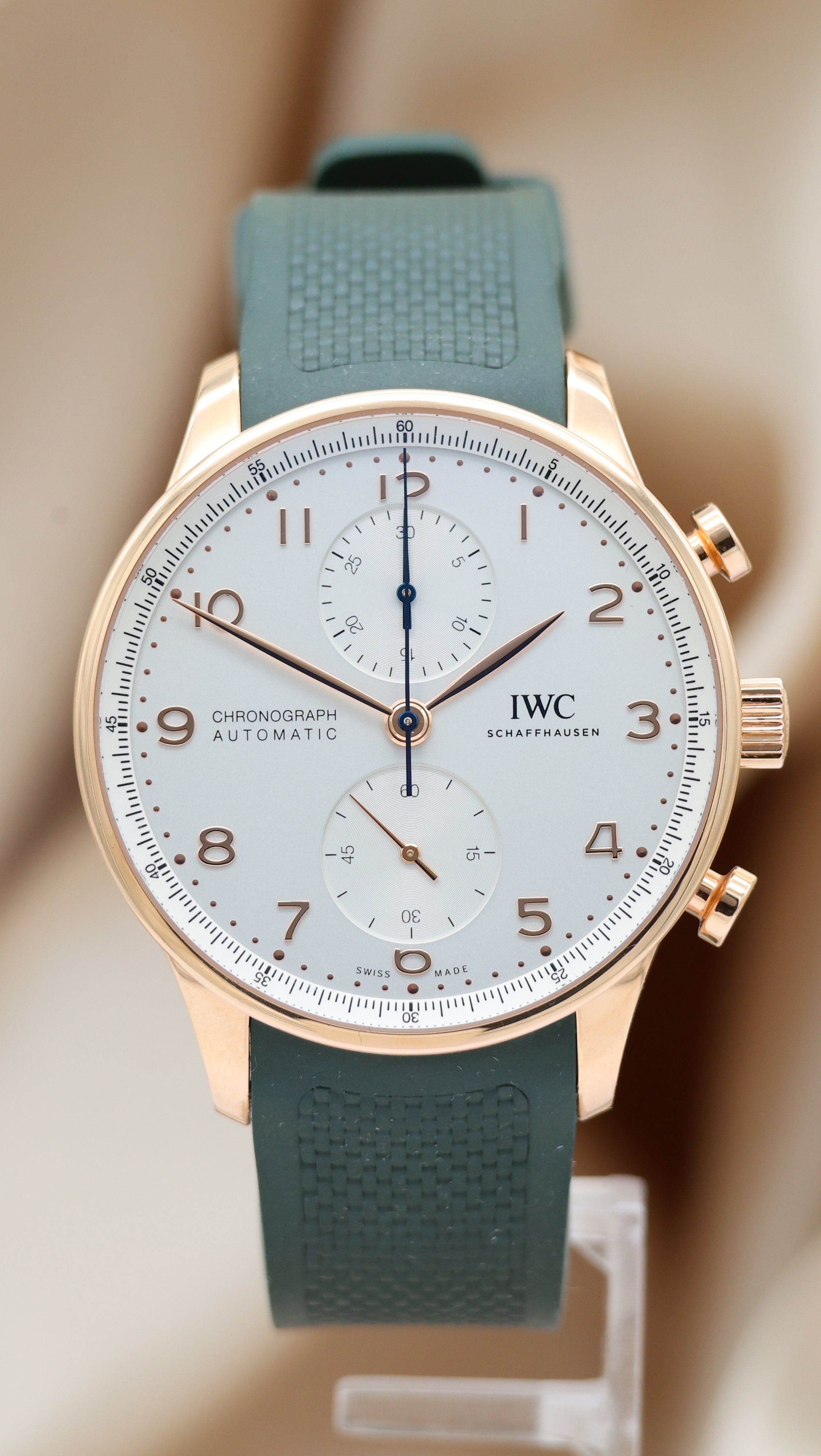 IWC Portugieser Chronograph 41mm Automatik  IW371611 Box + og. Papiere