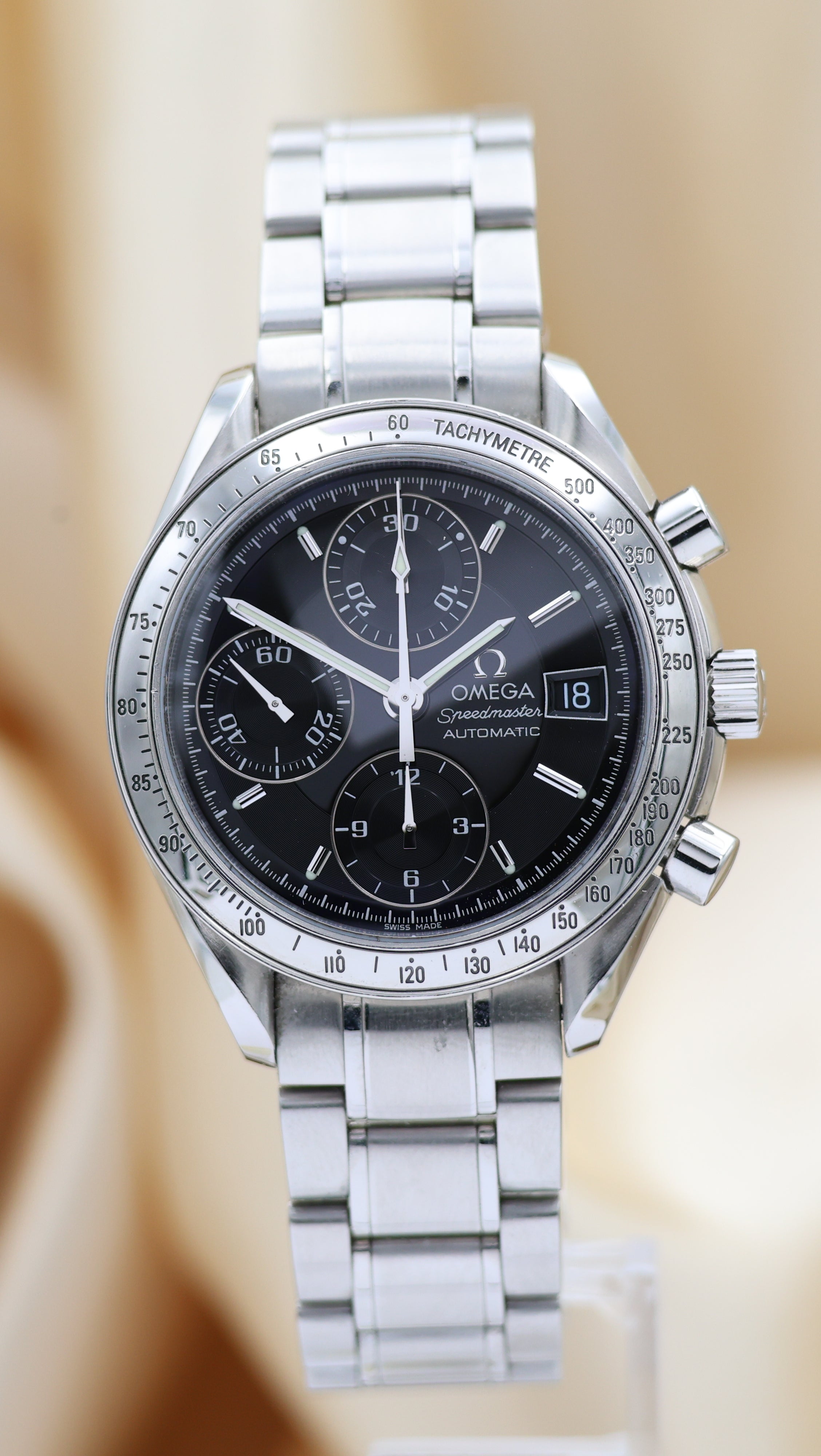 Omega Speedmaster Date 39mm Automatik Herrenuhr	 35135000