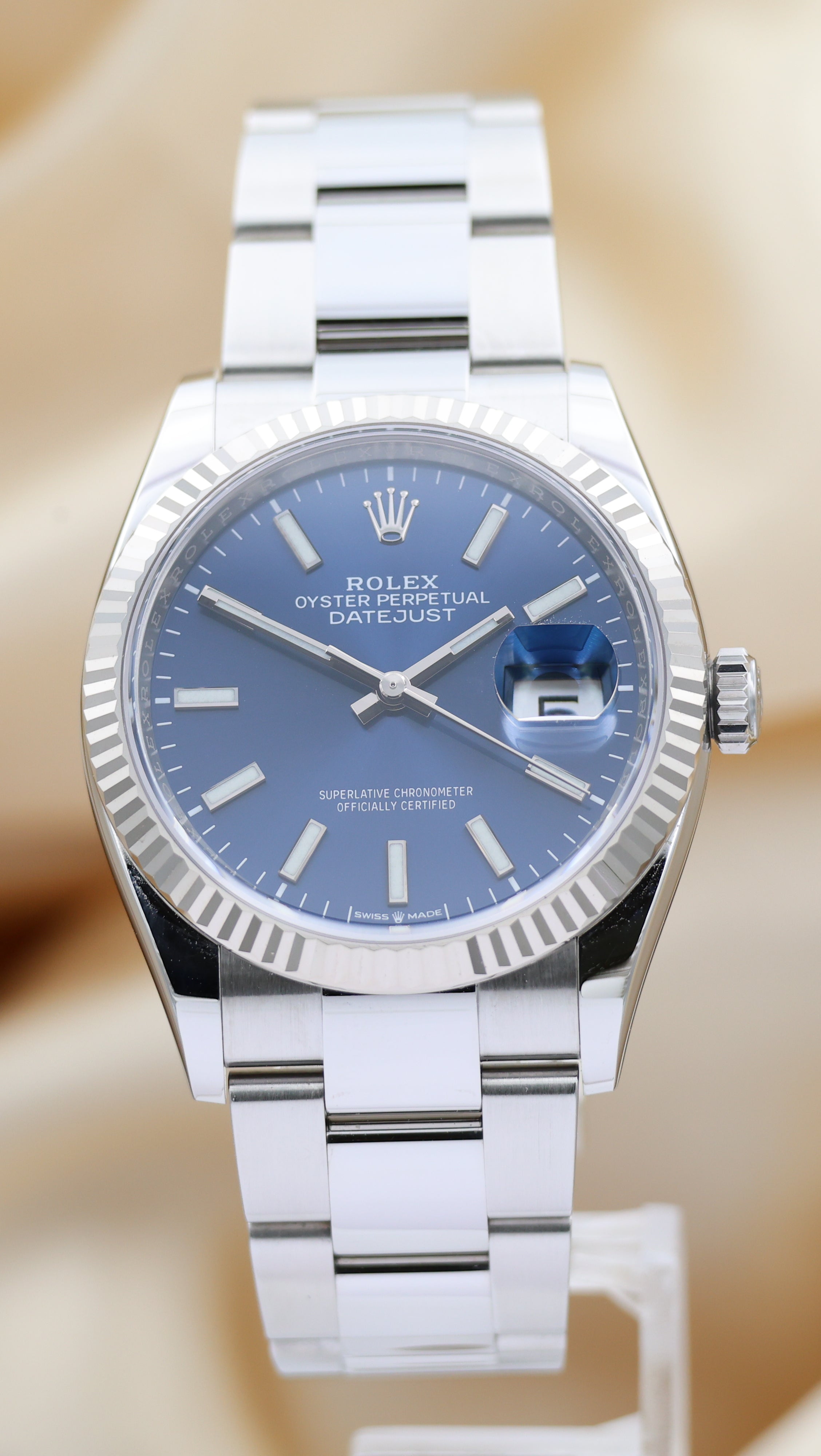 Rolex Oyster Perpetual Datejust 36mm Automatik 126234 Box + og. Papiere