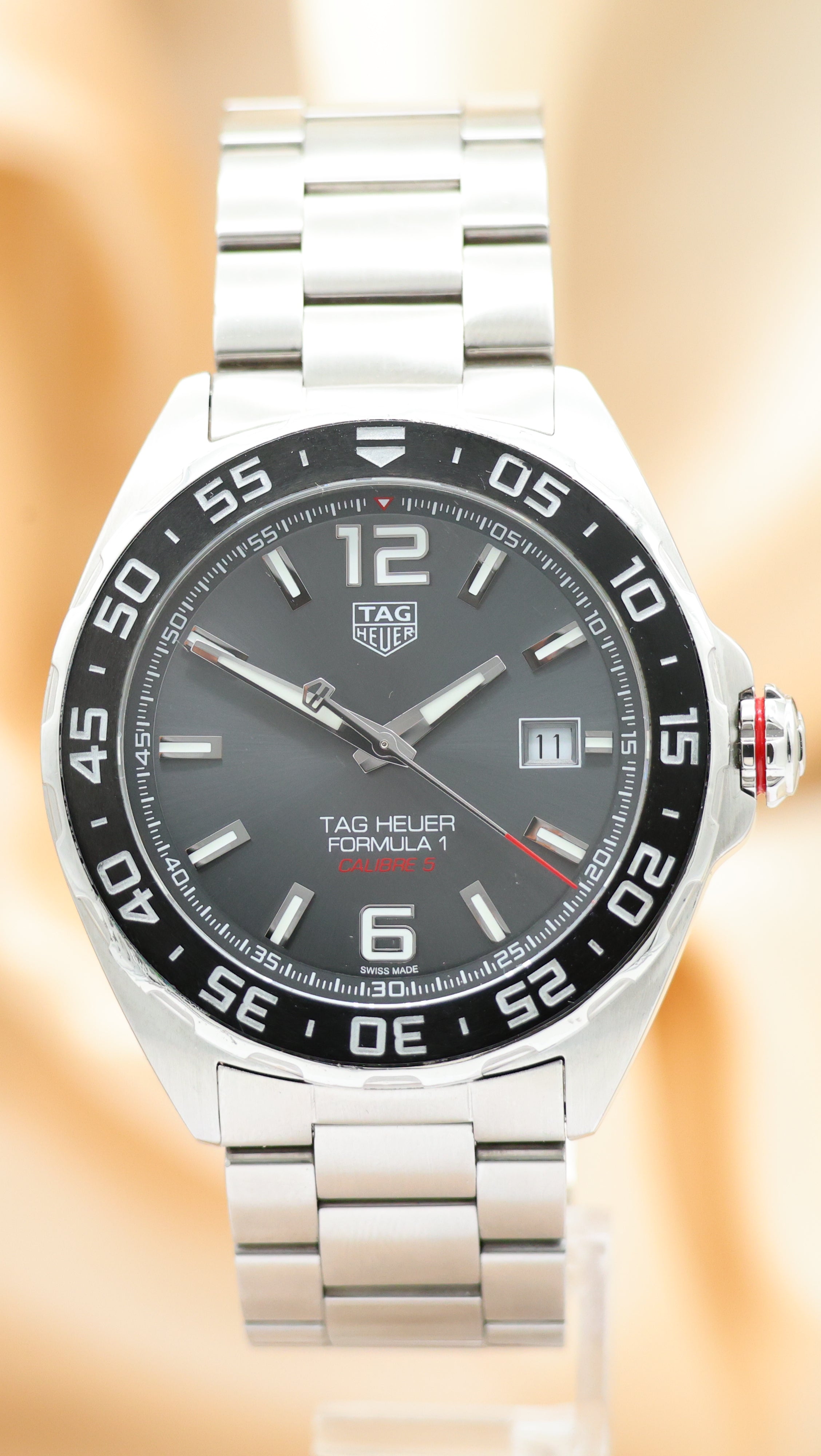 Tag Heuer Formula 1 Calibre 5 Automatik WAZ2011 Box + og. Papiere