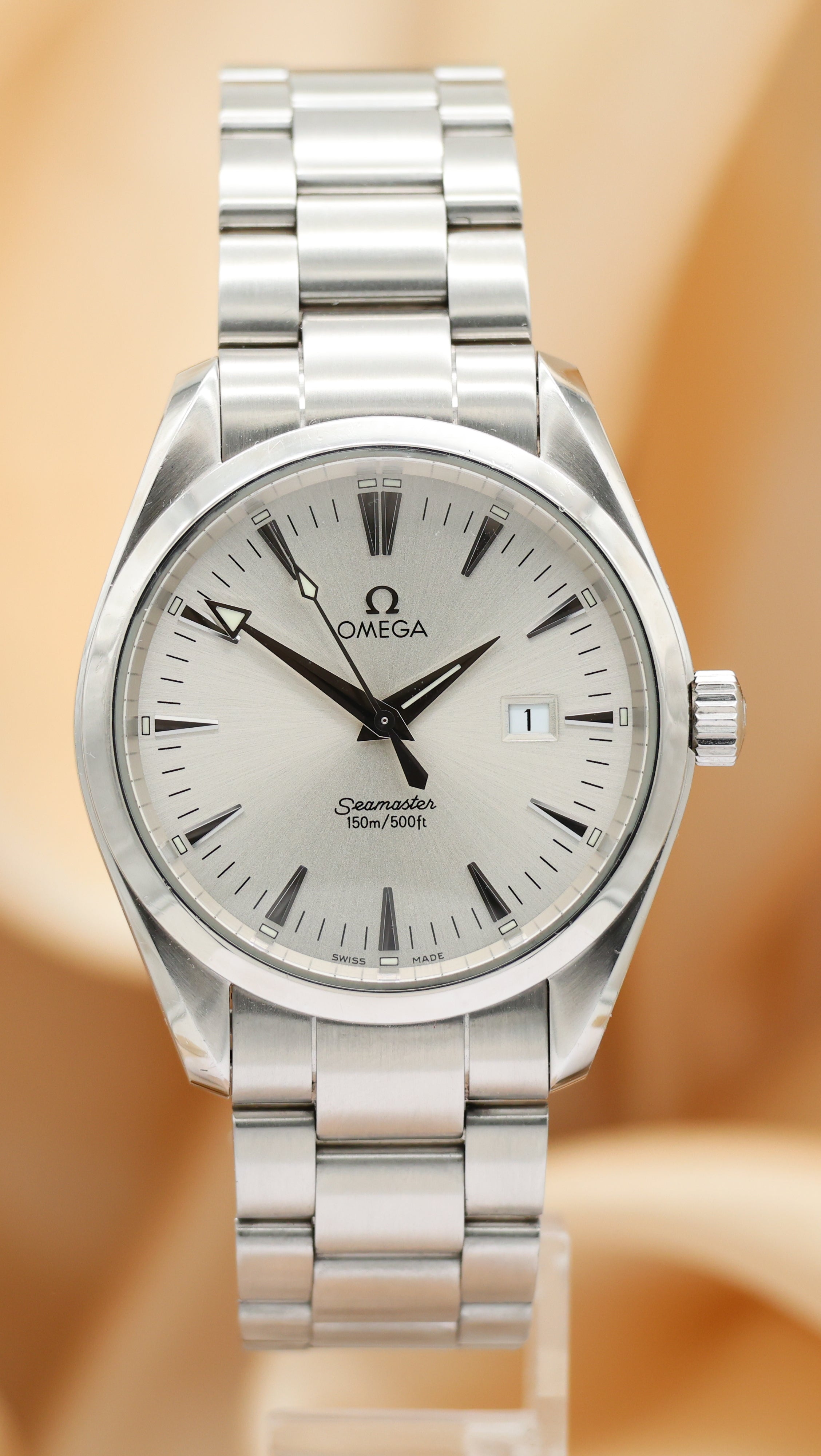 Omega Seamaster Aqua Terra Quarz  2517300 Box + og. Papiere