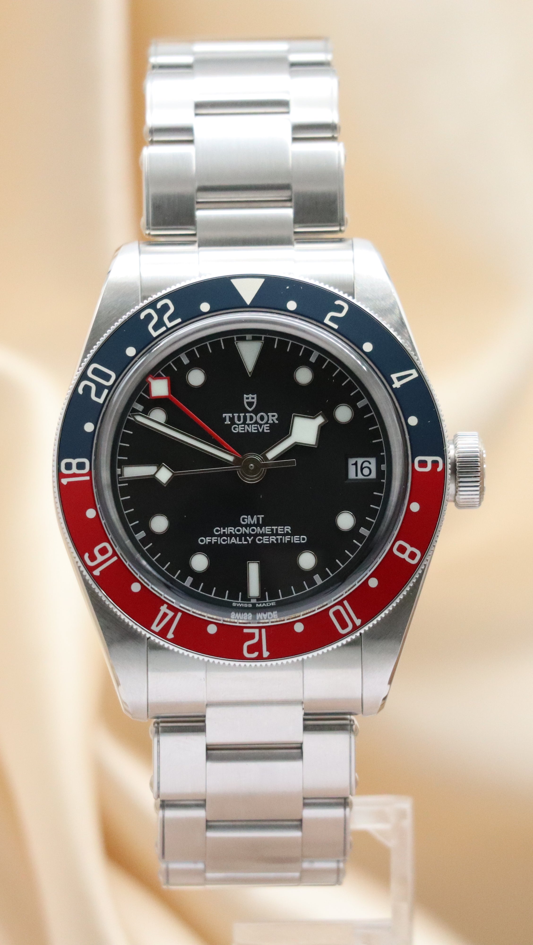 Tudor Black Bay GMT "Pepsi" M79830RB Box + og. Papiere