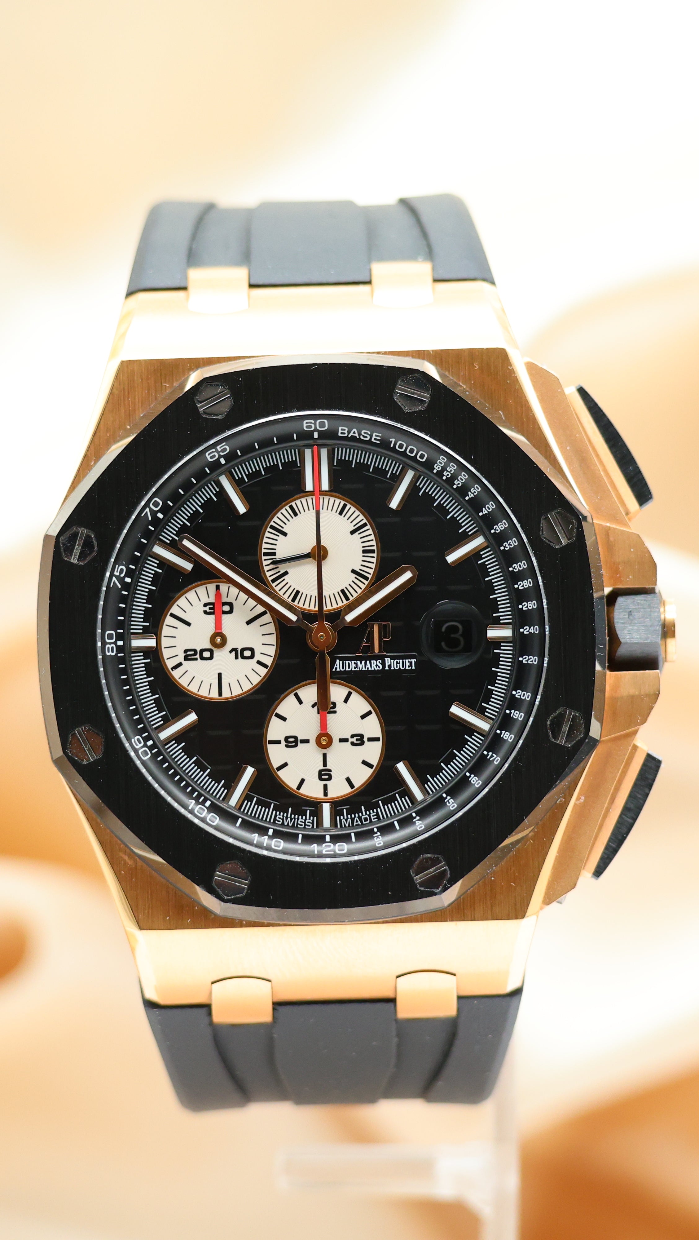 Audemars Piguet Royal Oak Offshore Chronograph 26401RO Box + og. Papiere