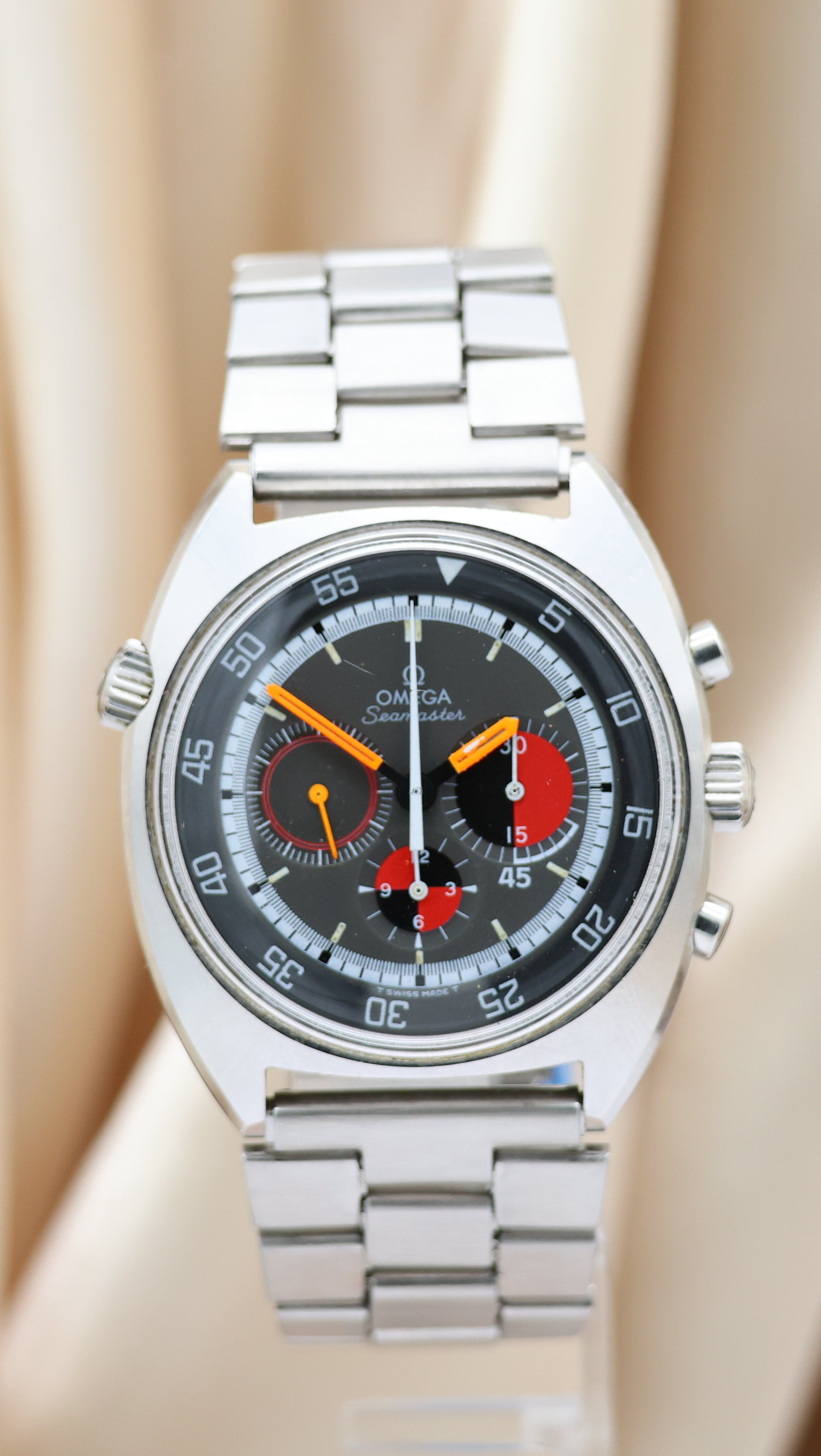 Omega Seamaster Soccer Timer 41mm Handaufzug 145.019 - Thumbnail