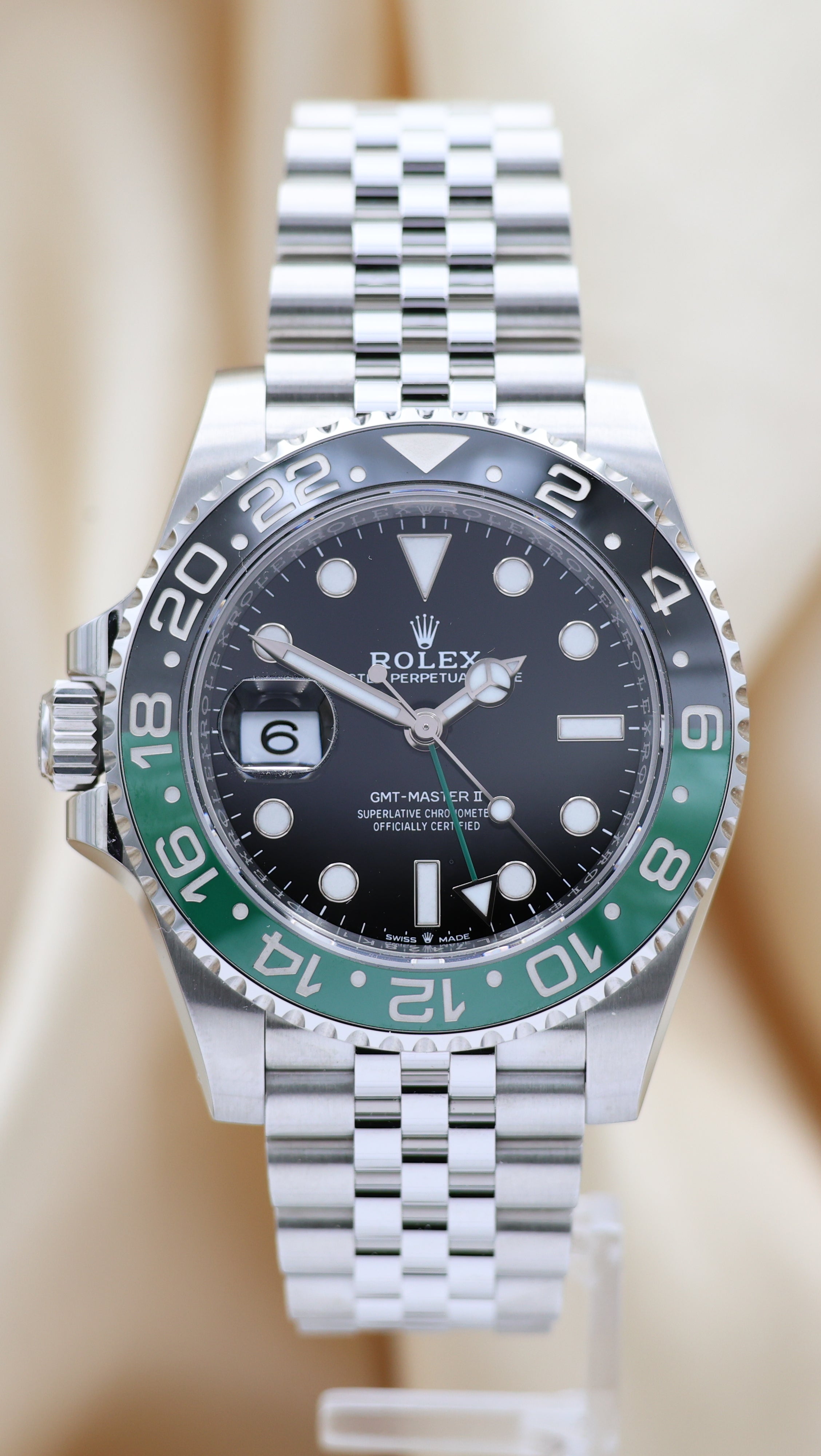 Rolex GMT-Master II "Sprite" NEW 2025 126720VTNR Box + above papers