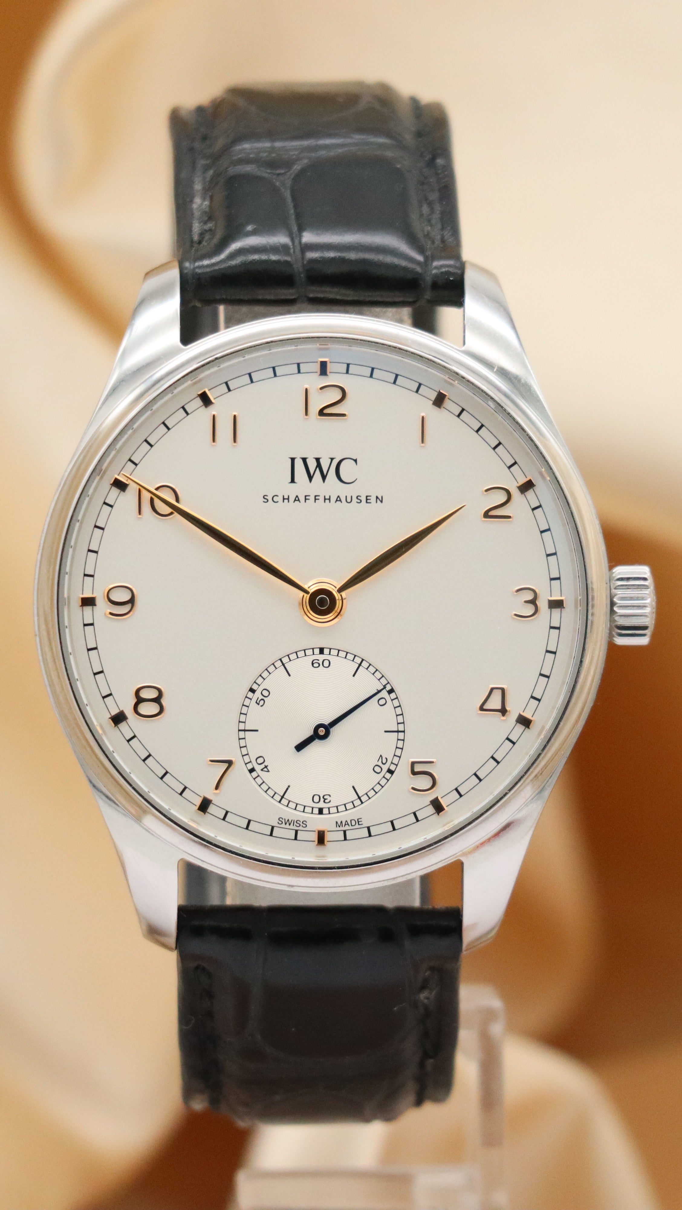 IWC Schaffhausen Portugieser Automatik Herrenuhr IW358303 Box + og. Papiere