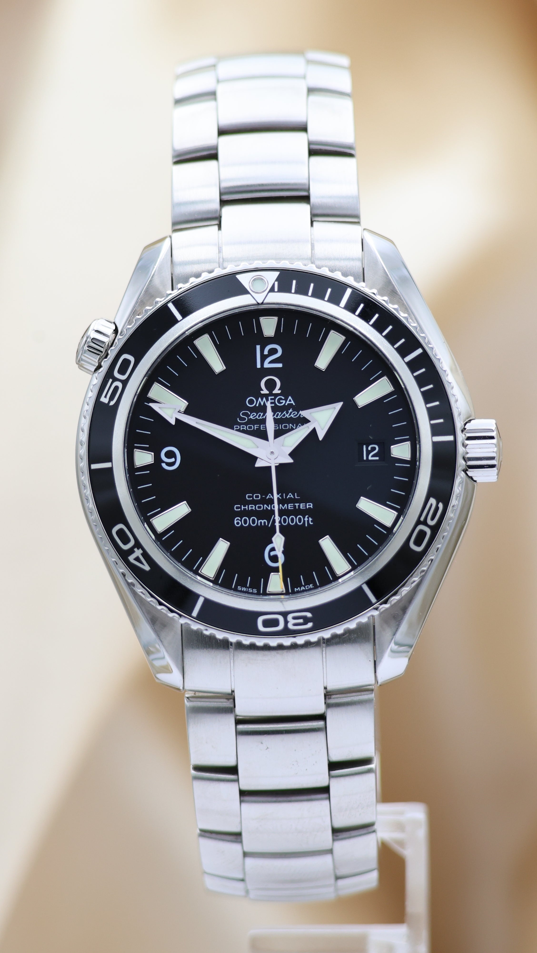 Omega Seamaster Planet Ocean 42mm Automatik 22015000 Box + og. Papiere