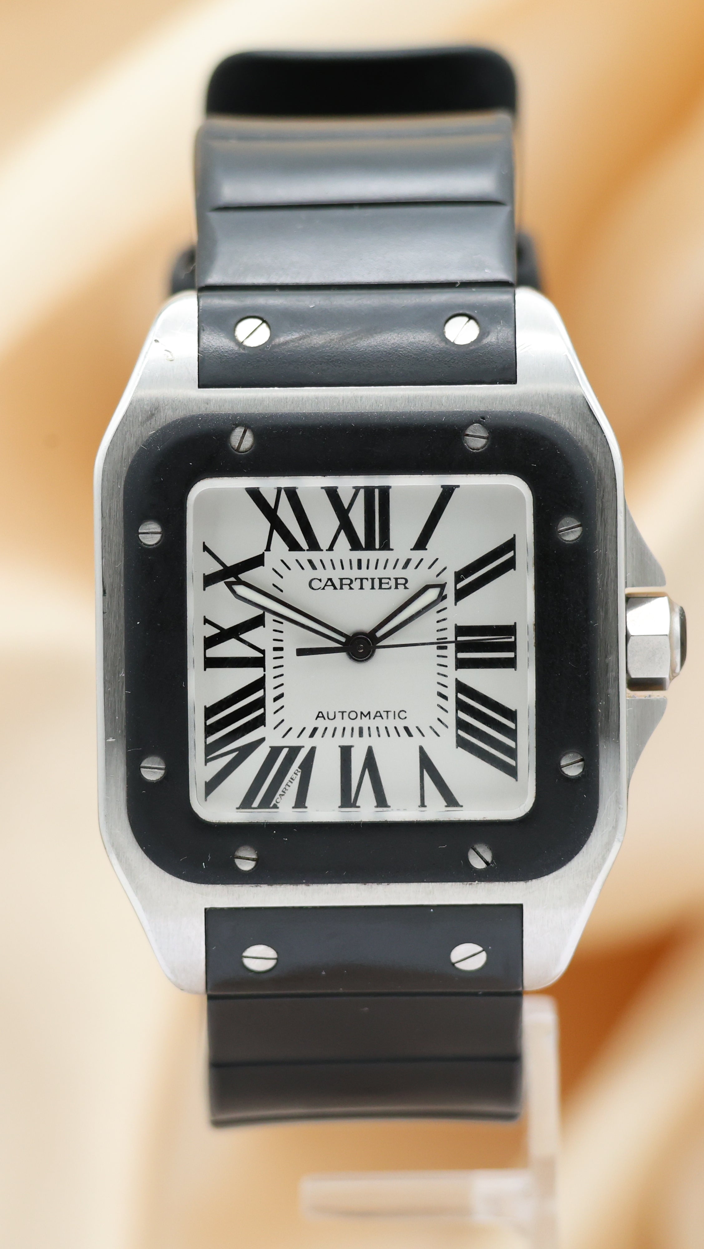 Cartier Santos 100 XL Automatik W20121U2 Box + og. Papiere