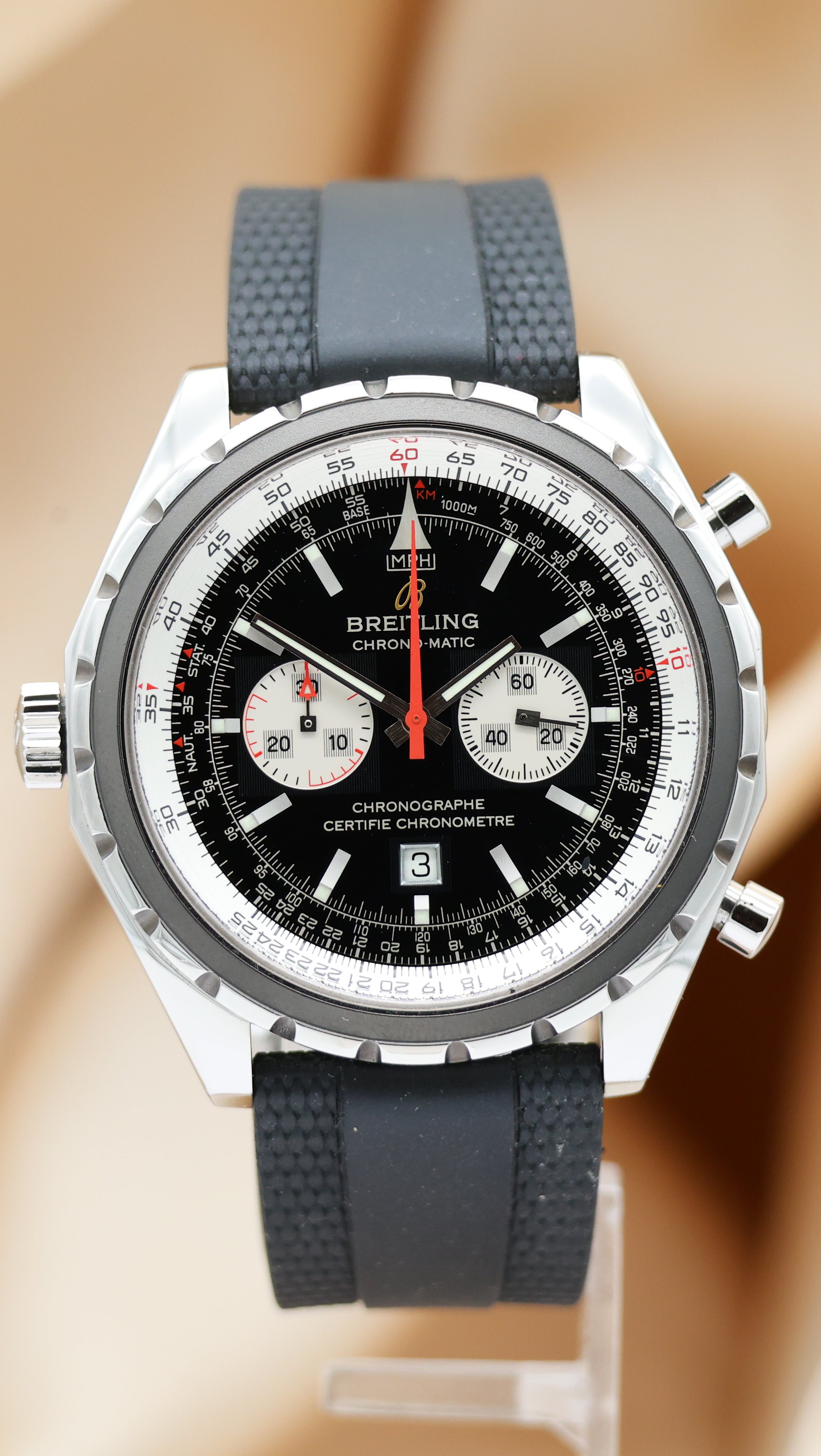 Breitling Chrono-Matic 44mm Automatik Herrenuhr A41360