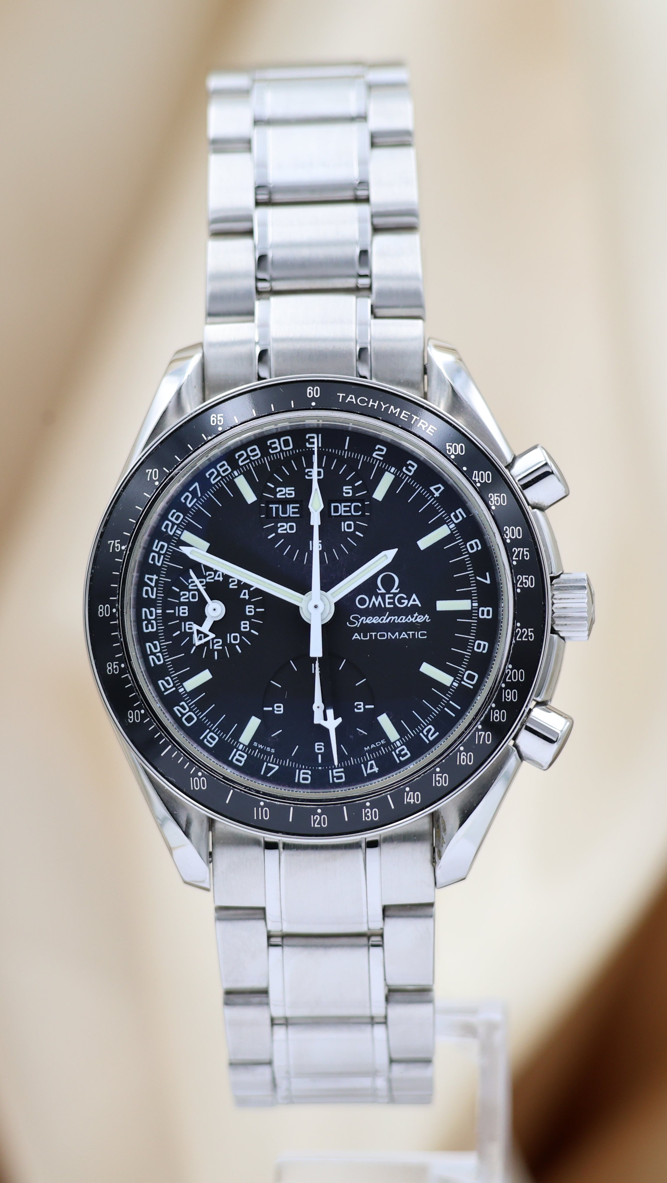 Omega Speedmaster Day Date 35205000 Box + og. Papiere