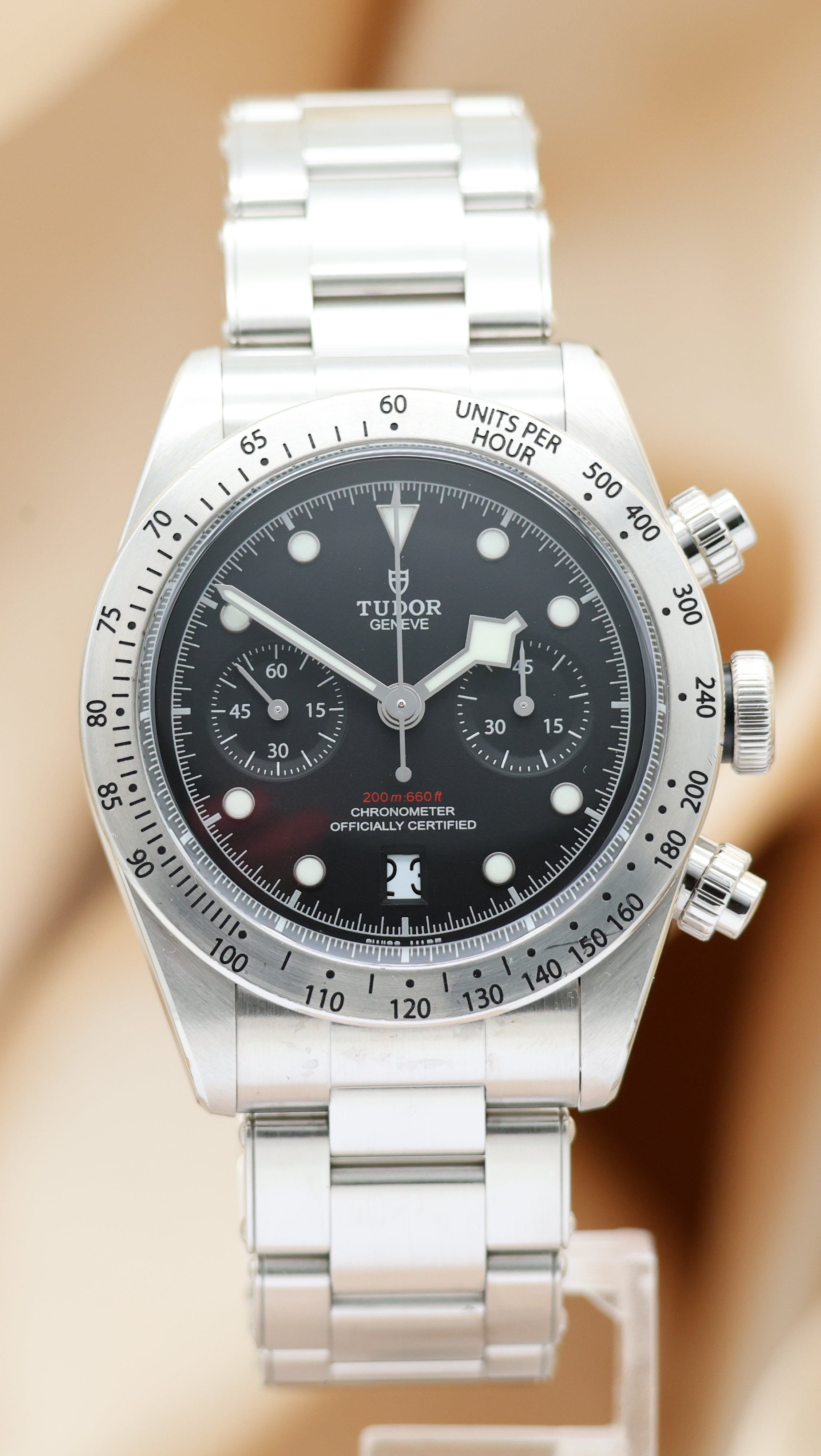 Tudor Black Bay Chrono Automatik 79350 Box + og. Papiere