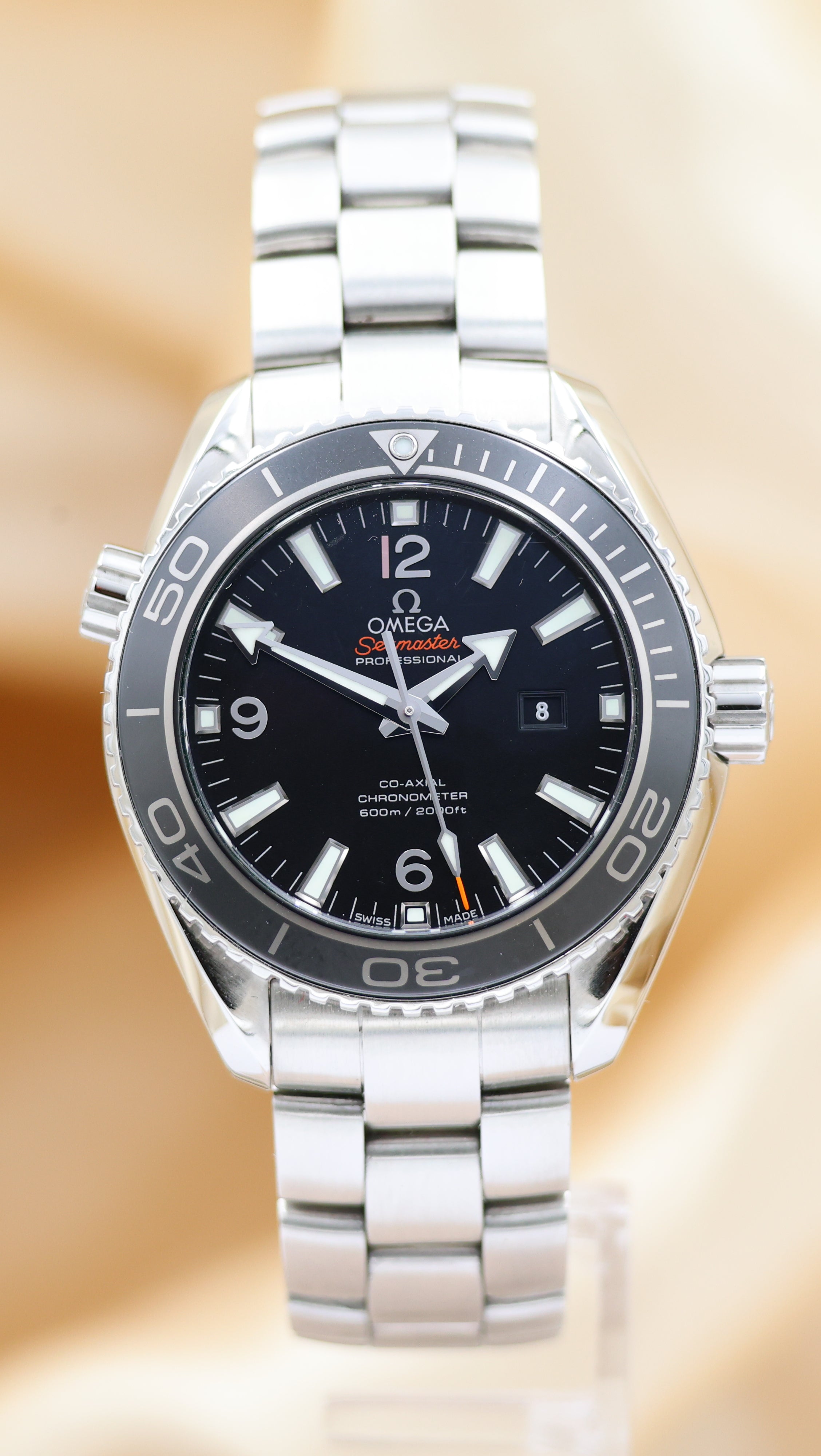 Omega Seamaster Planet Ocean Automatik 23230382001001 Box + og. Papiere