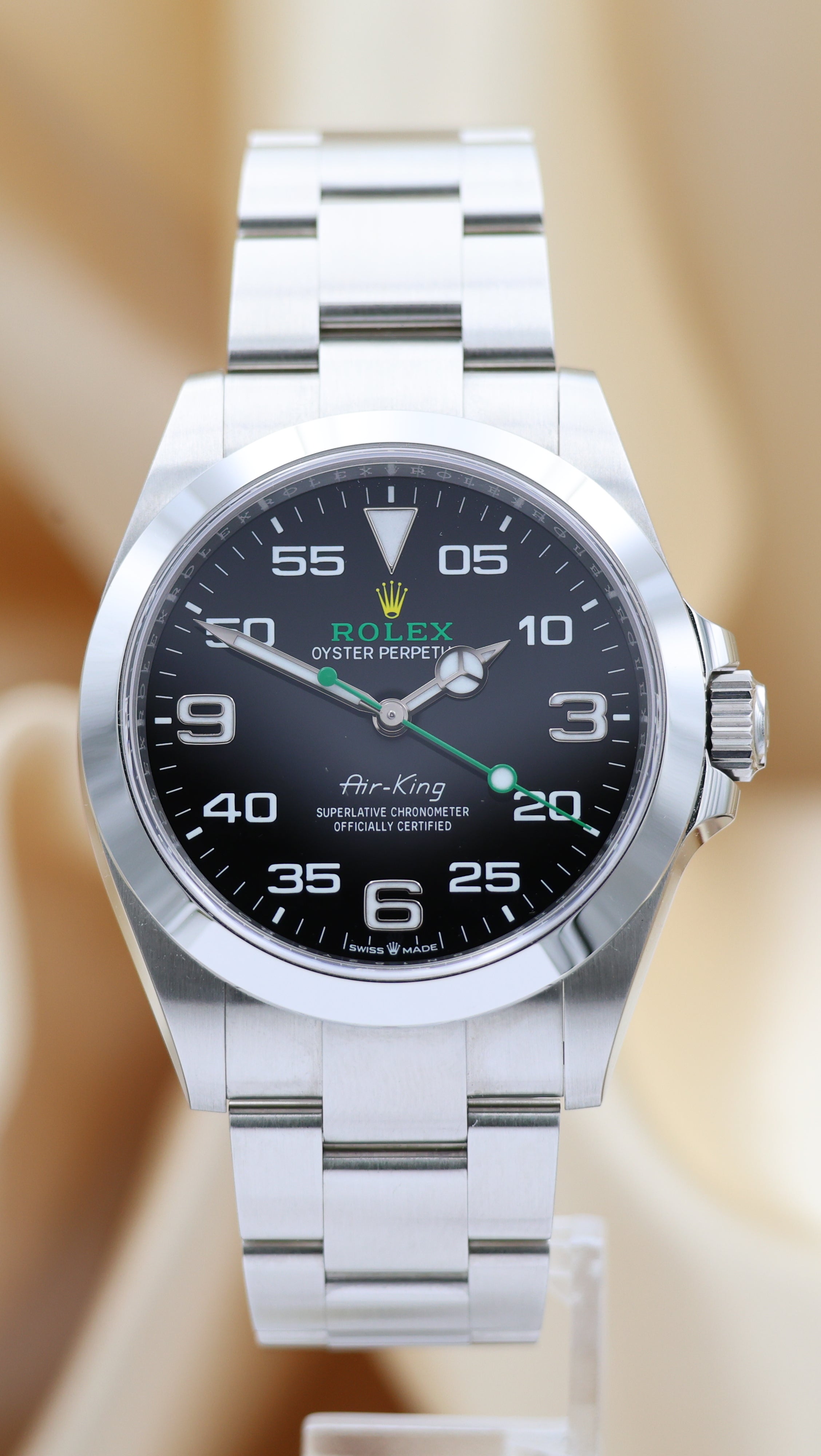 Rolex Oyster Perpetual Air-King Automatik	 126900 Box + og. Papiere