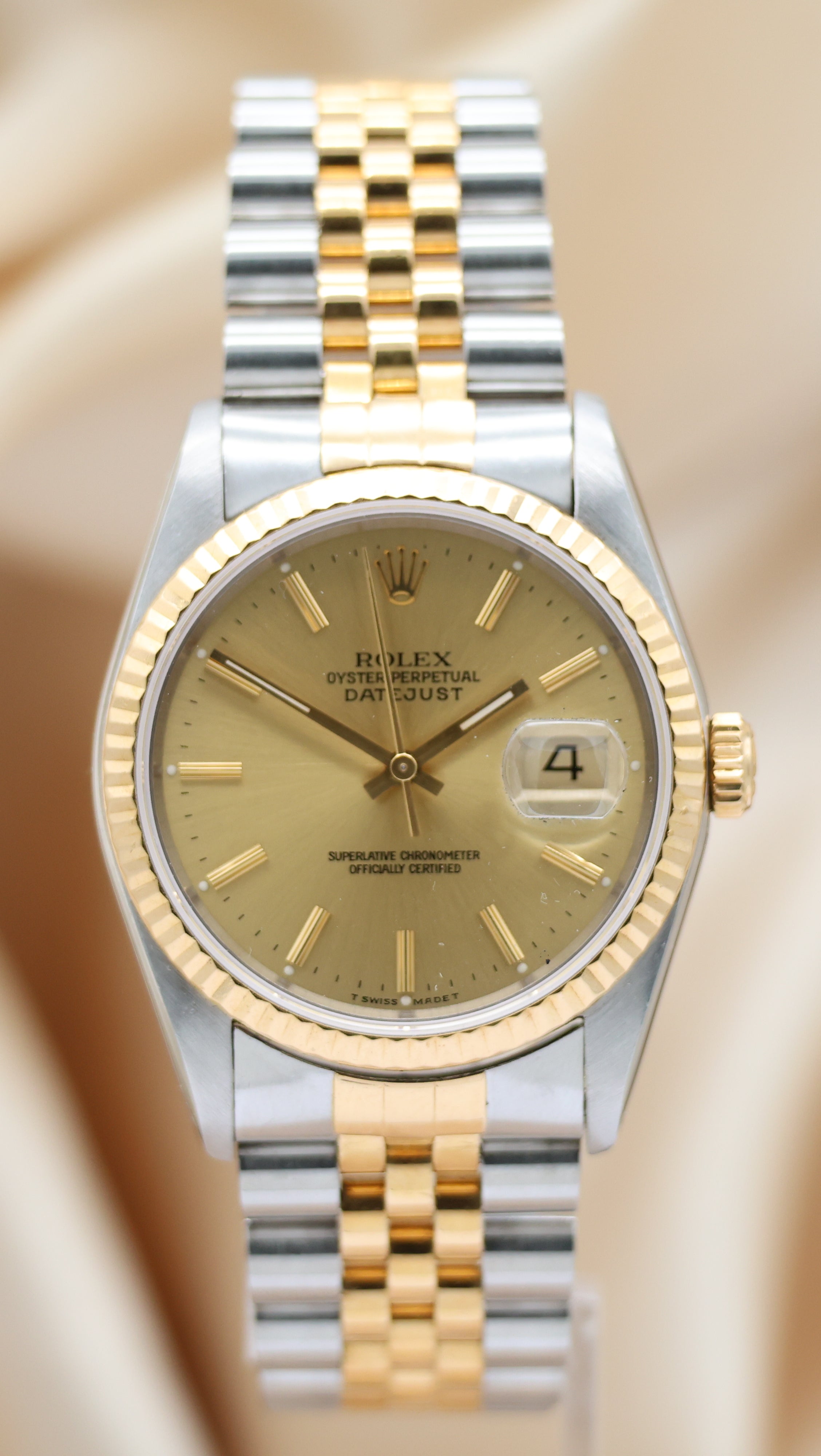 Rolex Datejust 36mm Automatik Herrenuhr  16233