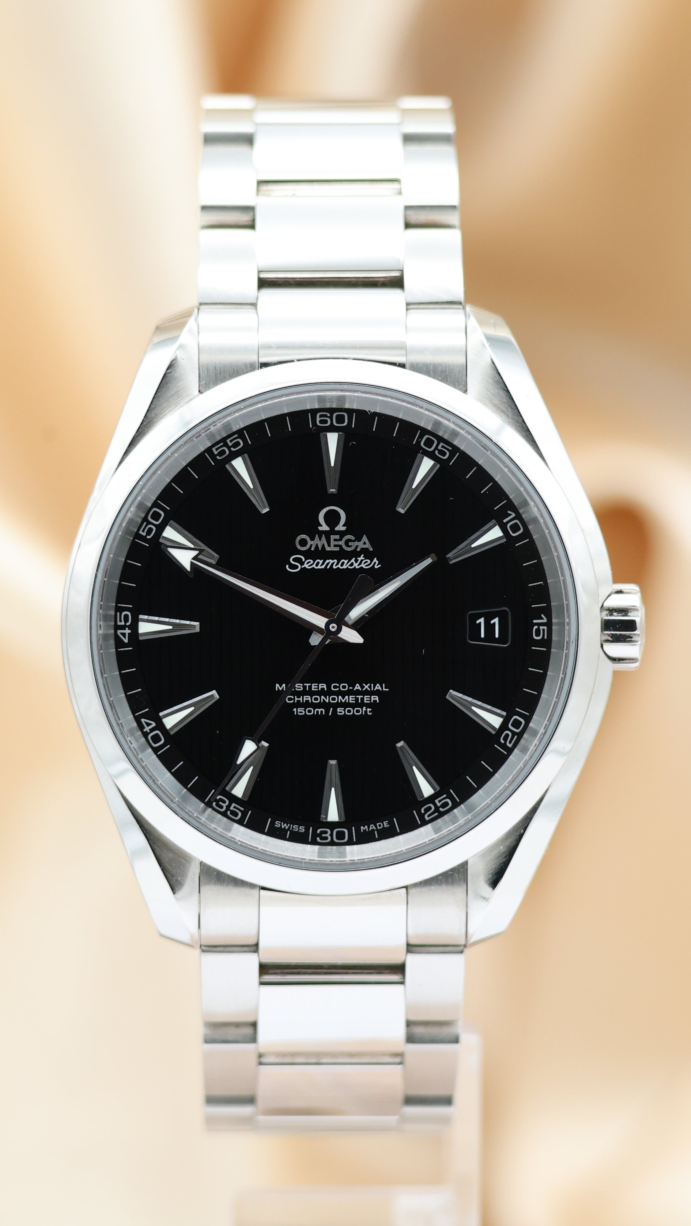 Omega Seamaster Aqua Terra 41mm Automatik Herrenuhr 23110422101003 Box + og. Papiere