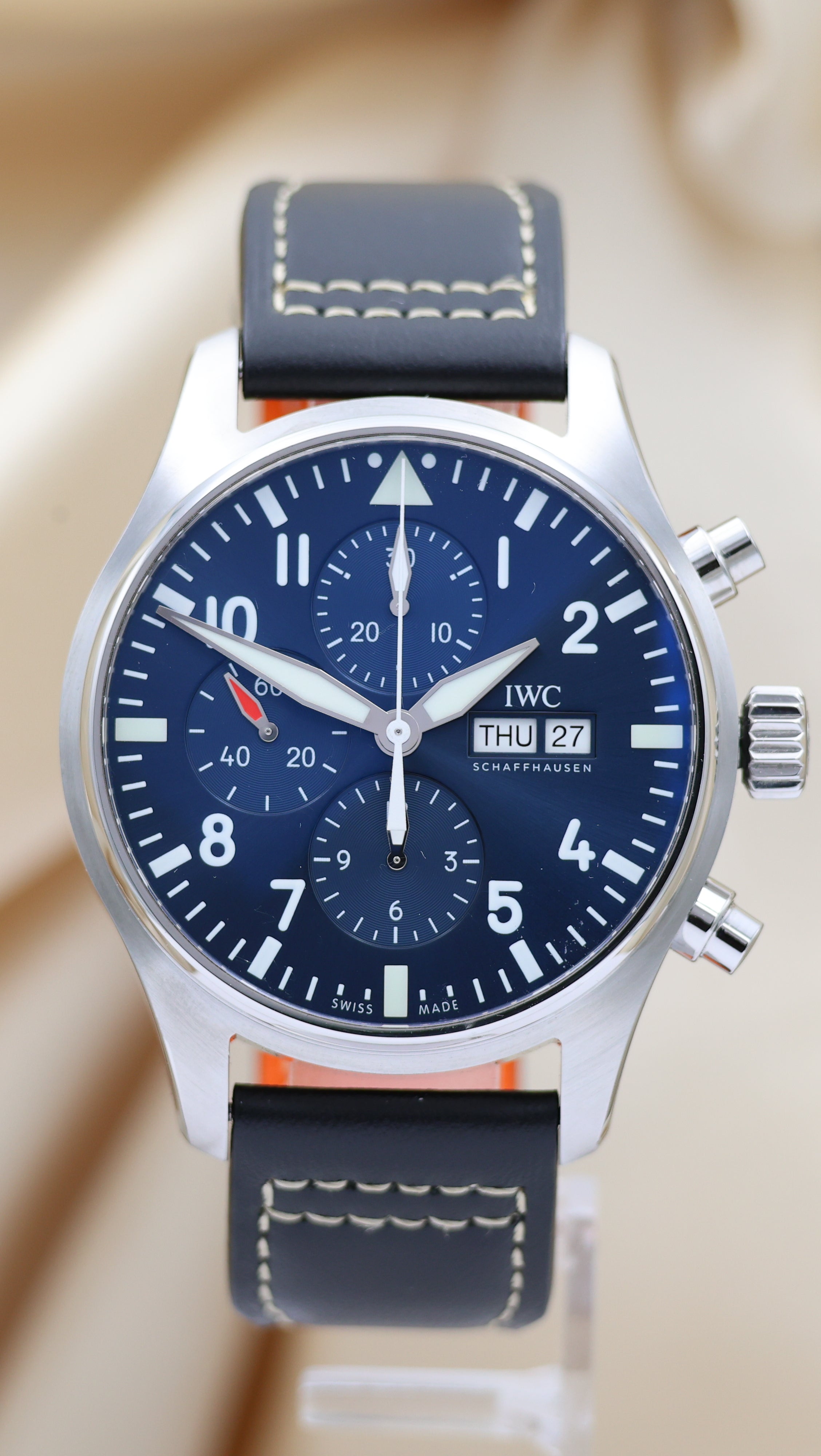 IWC Fliegeruhr Pilot’s Chronograph Automatik Le Petit Prince	 IW377714 Box + og. Papiere