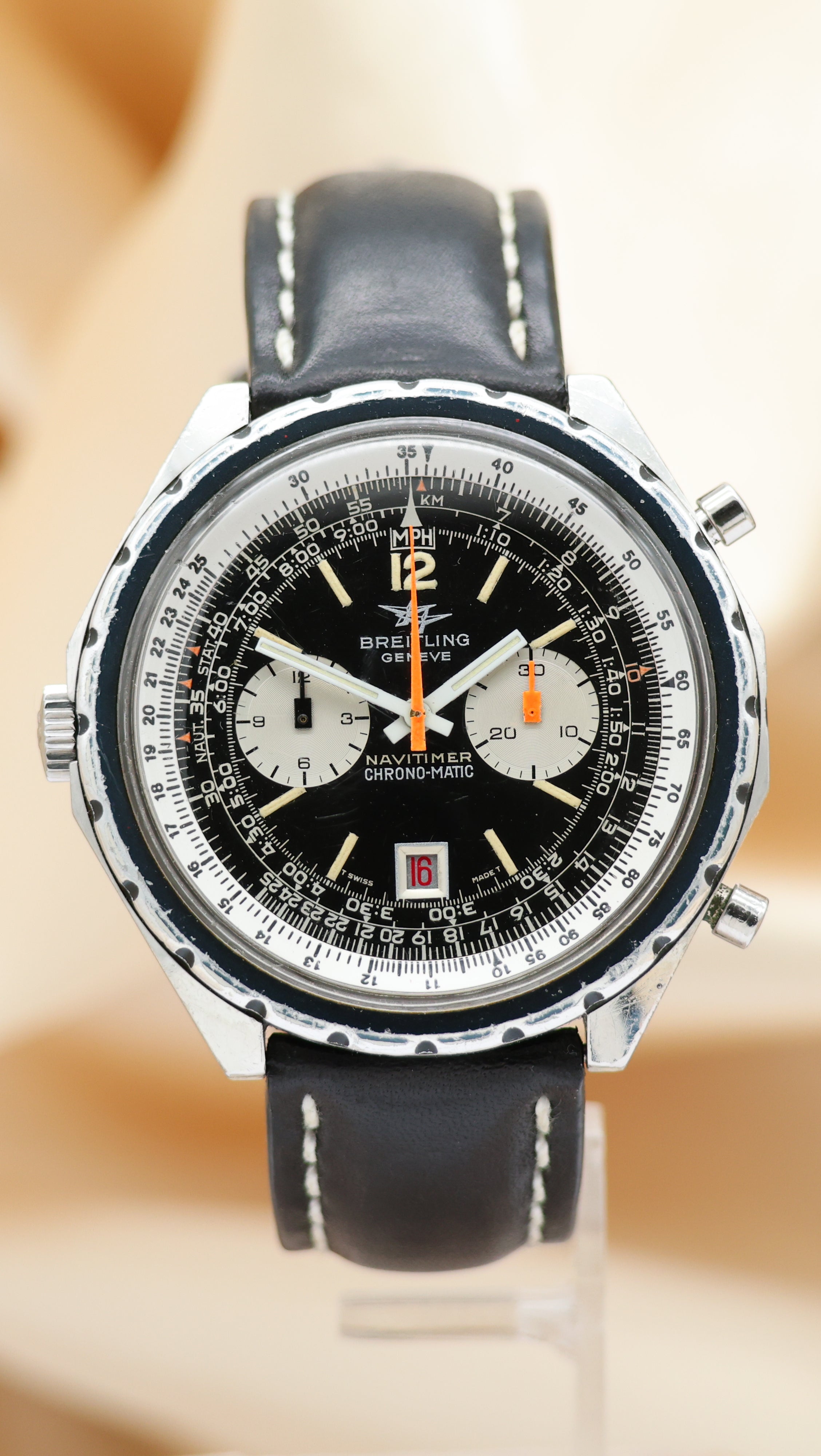 Breitling Navitimer Chrono-Matic Automatik Herrenuhr  1806 Box + og. Papiere